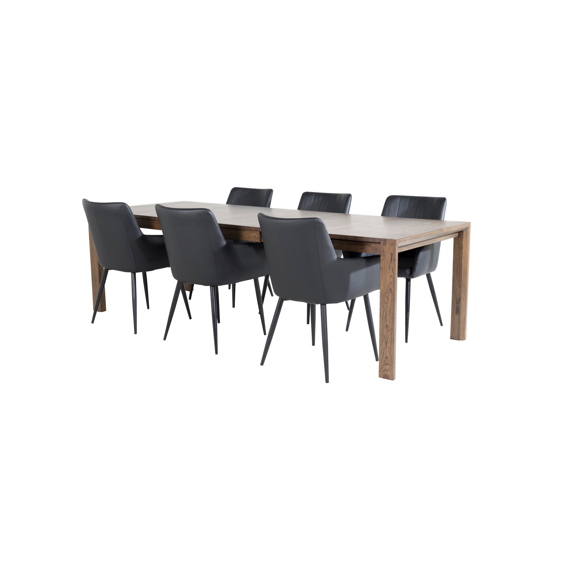 Spisegruppe Venture Home Slider med 6stk Comfort Stoler