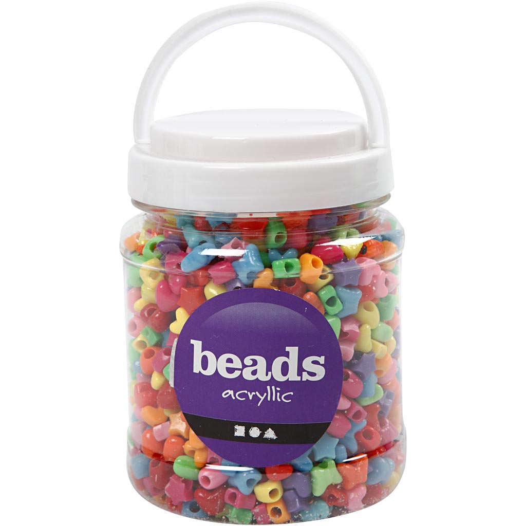 Figurmix Creativ Company Mixade Farger 10 mm Hullstr 3,5 mm 700 ml/1 Pk