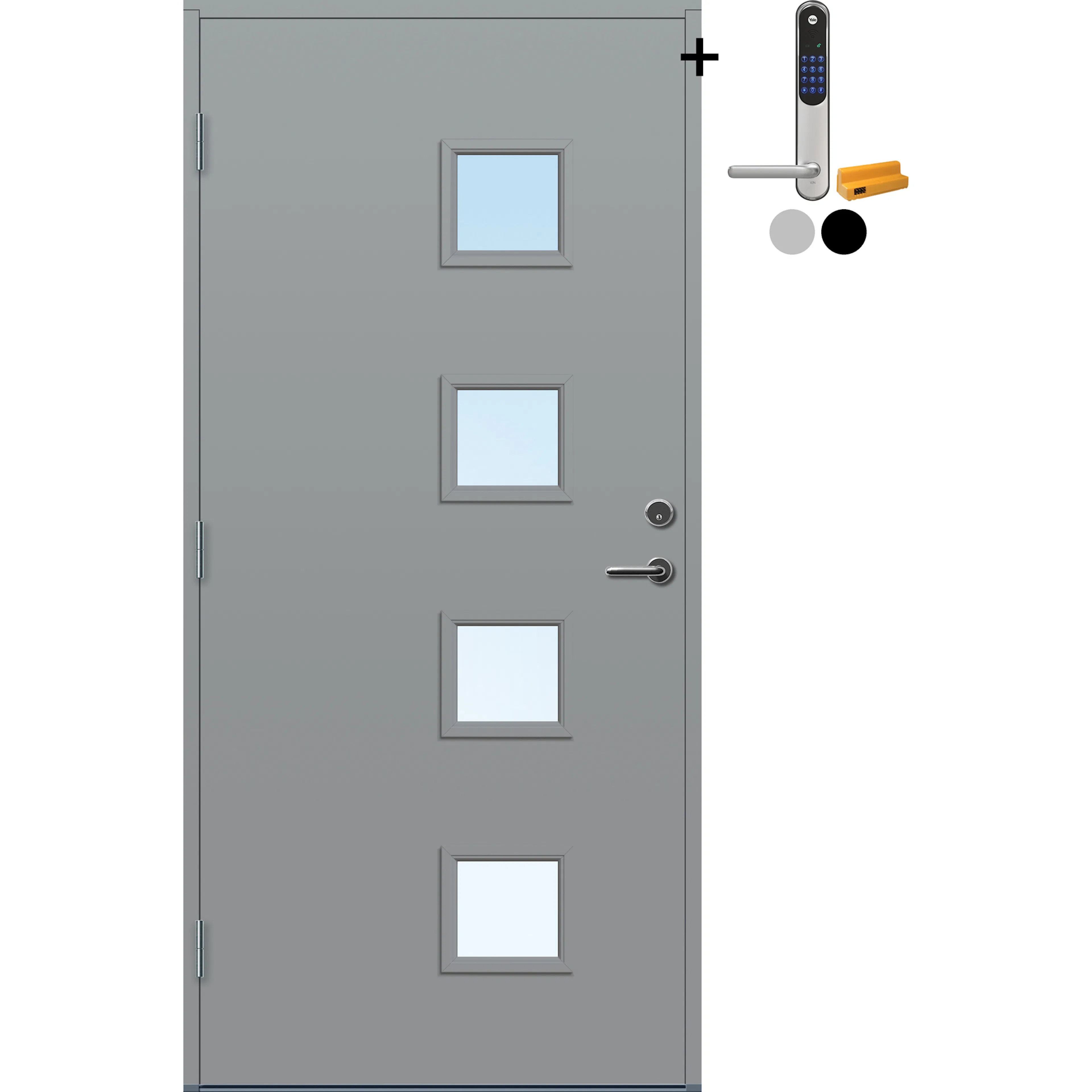 NCS S-3502-B, Lys Grå