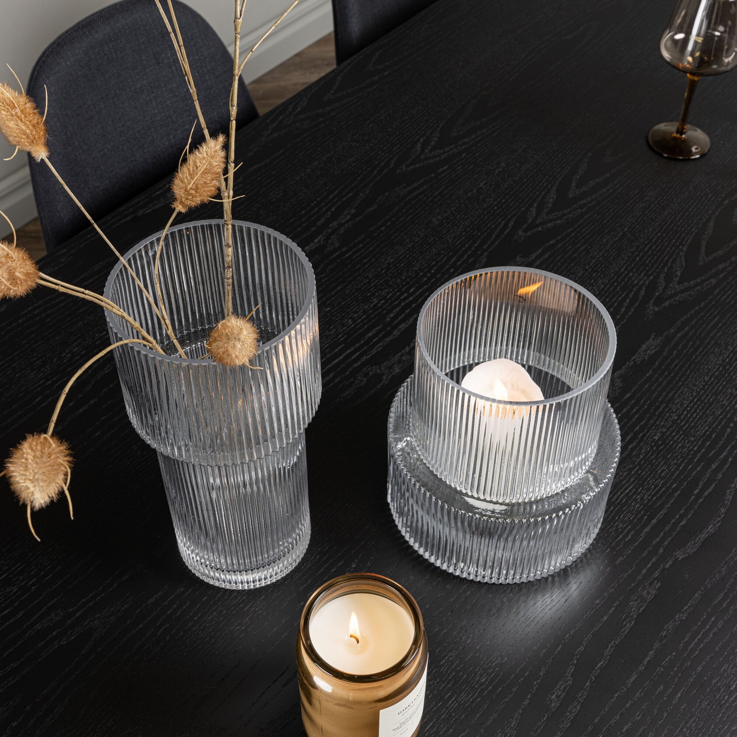 Spisegruppe Venture Home Bootcut Oval med 6 Polar Stoler