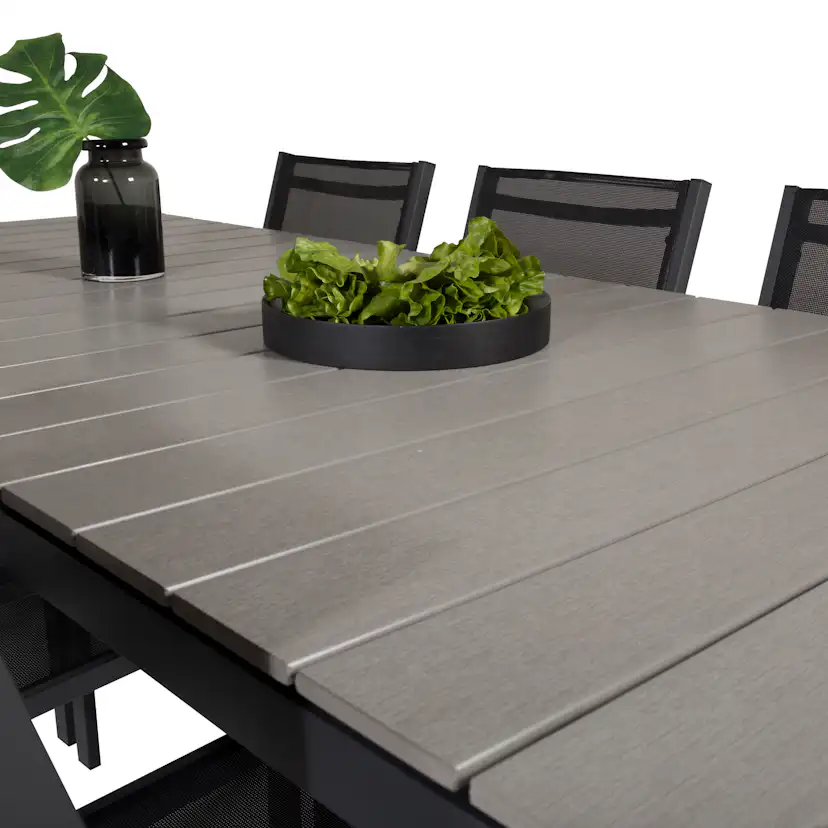 Spisegruppe Venture Home Lova 224/324 med 6 Copacabana Lenestoler