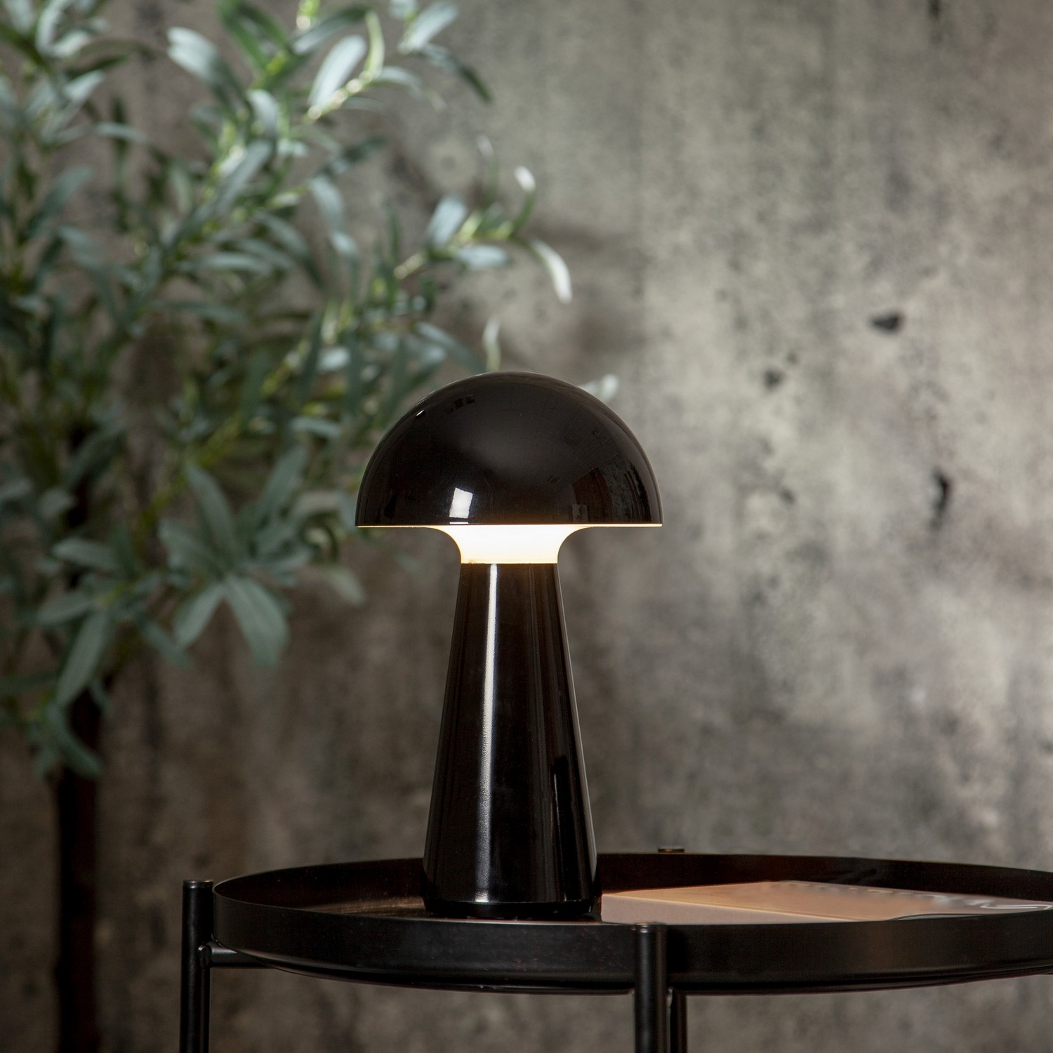 Bordlampe Star Trading Mushroom