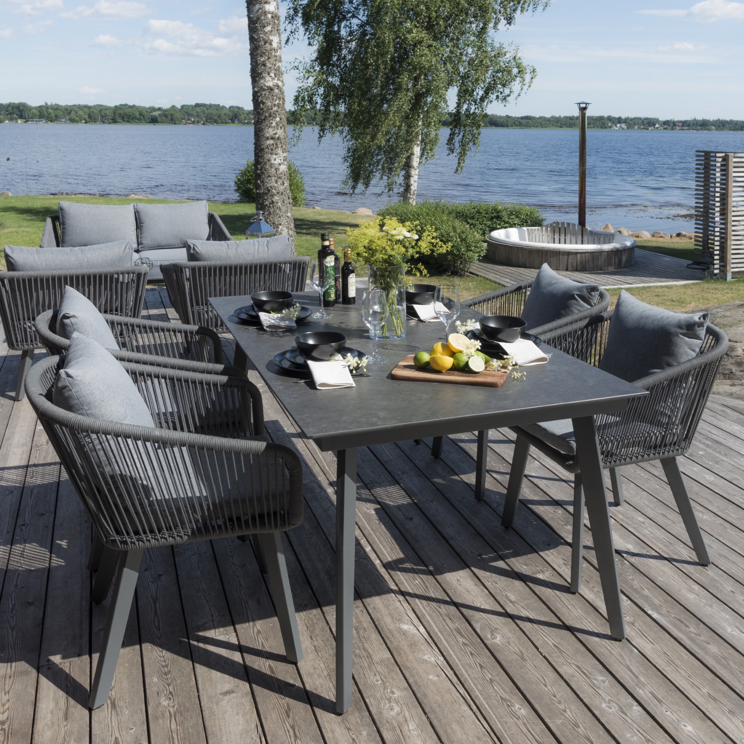 Hagebord Hillerstorp Hunneslätt 90x150 cm