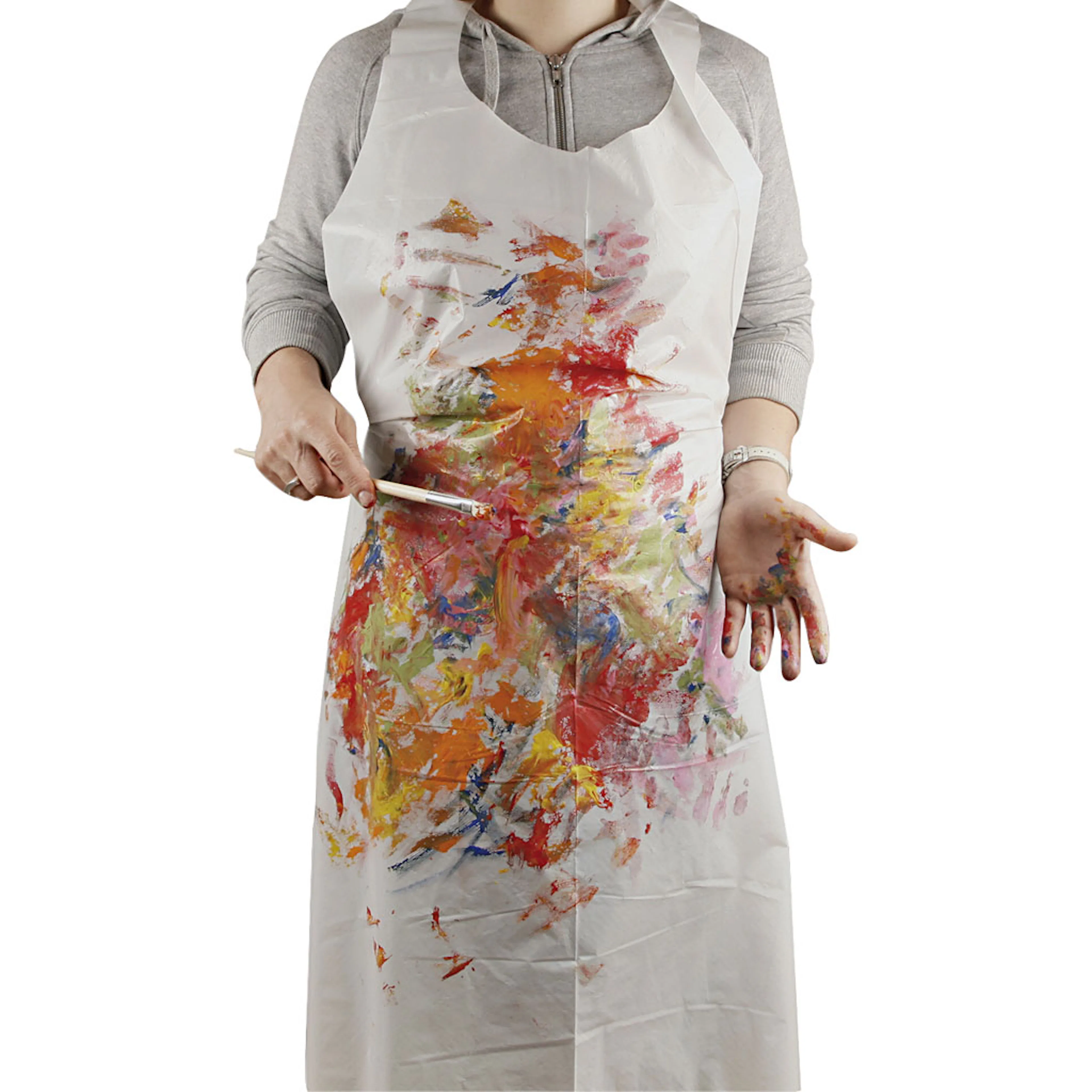 Engangsforkle Creativ Company 100 stk/1 Pk Hvit