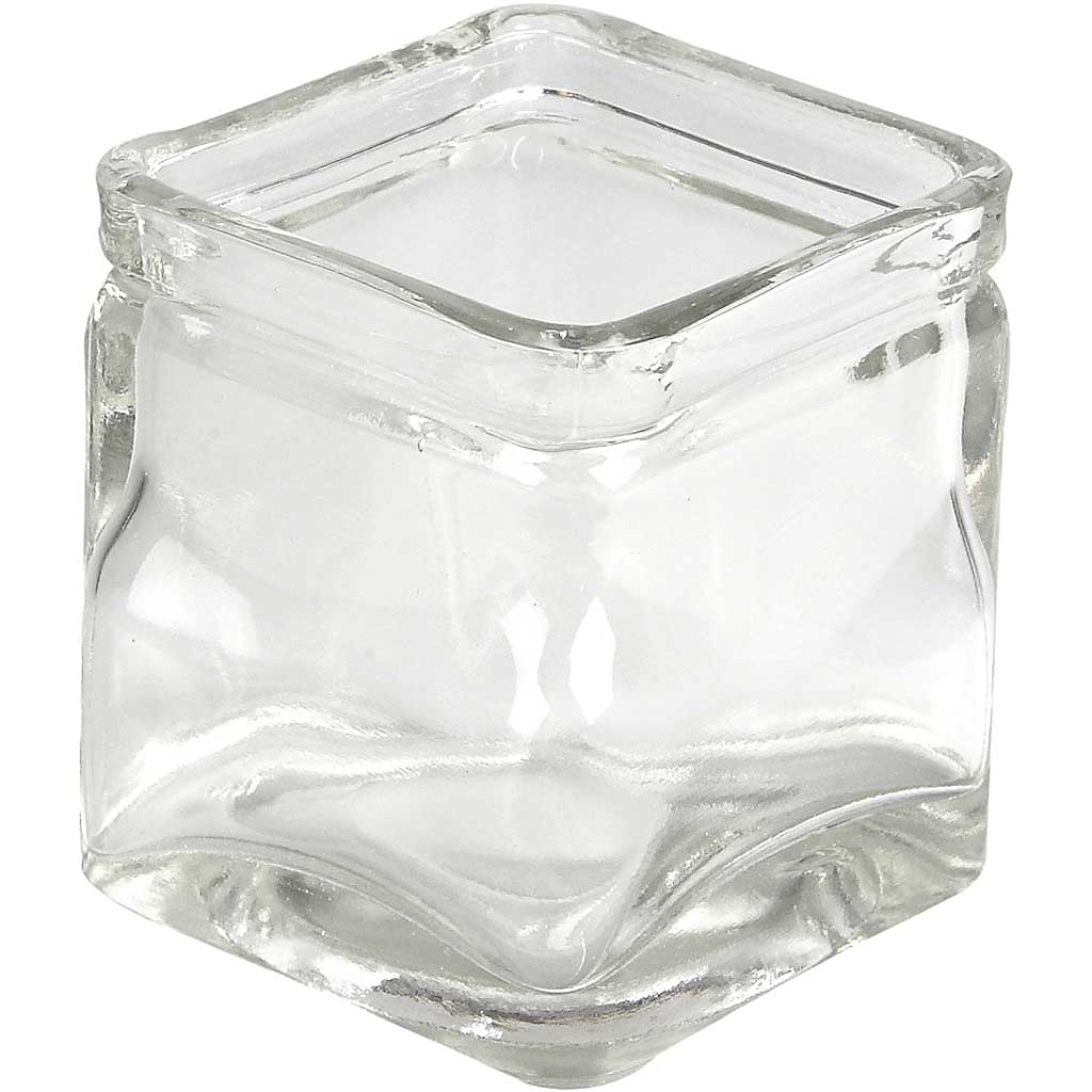 T Lykt Creativ Company Firkantet 8 cm Str 7,5X7,5 cm 12 St/1 Pk