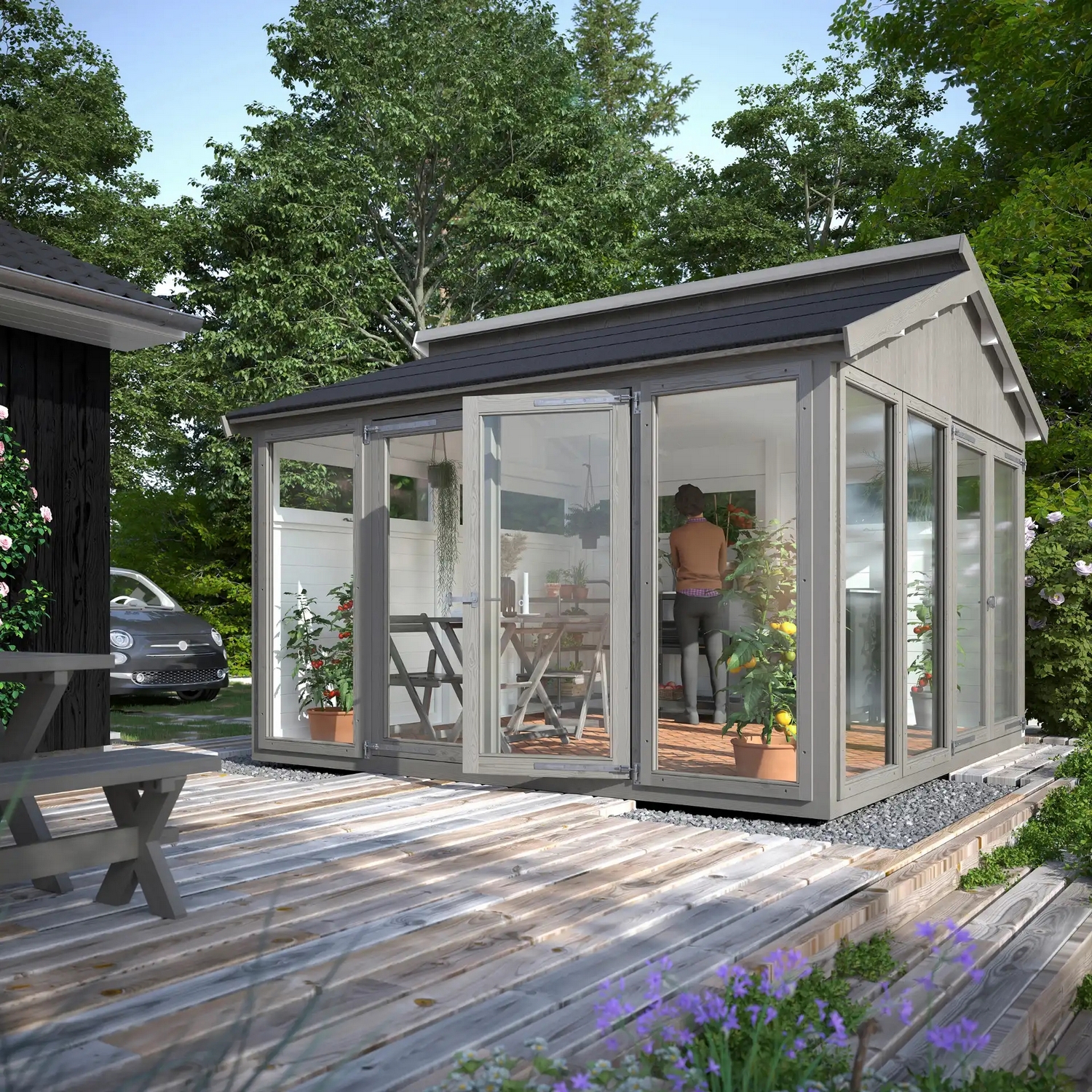 Drivhus PLUS 12,25 m2