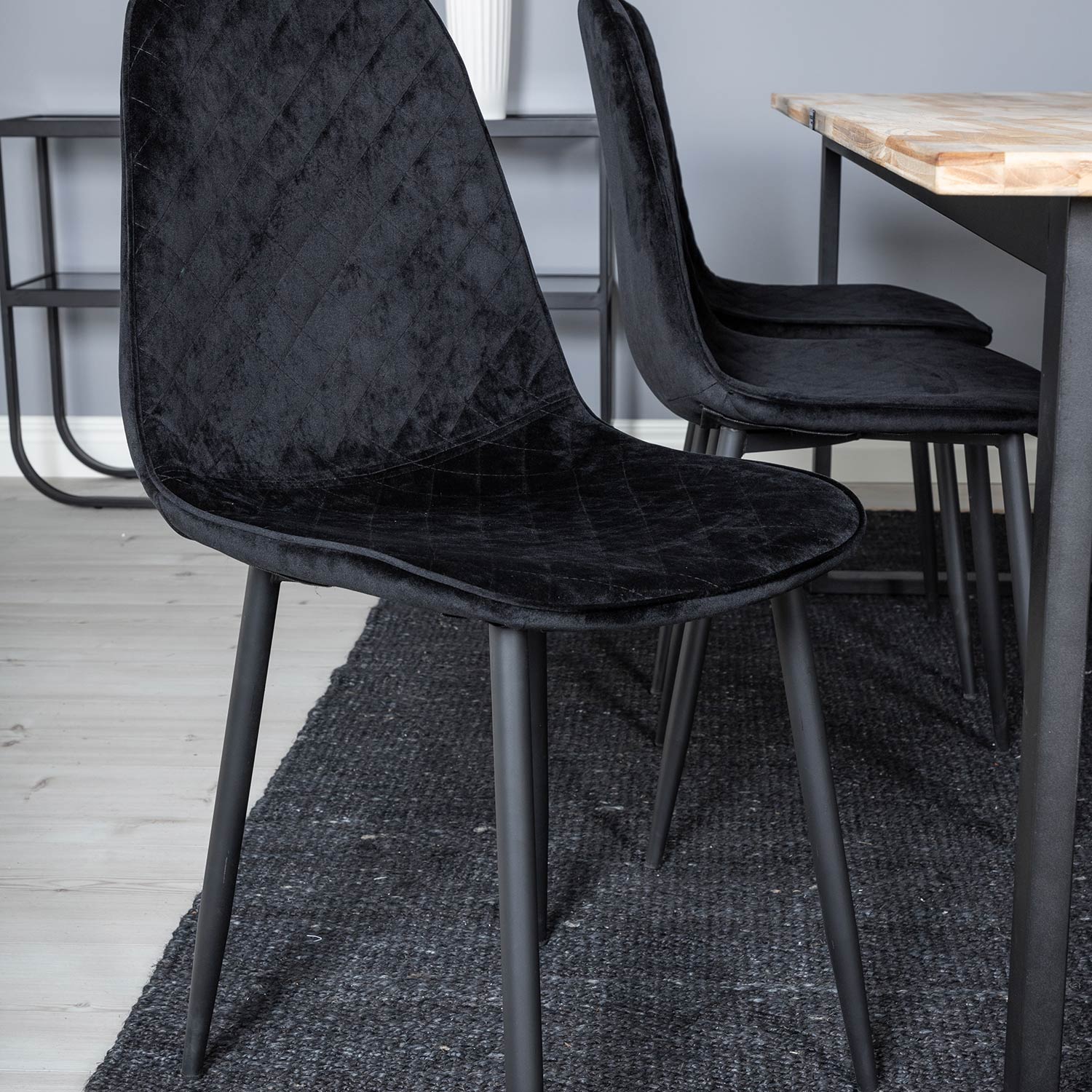 Spisegruppe Venture Home Cirebon med 6 Polar Stoler