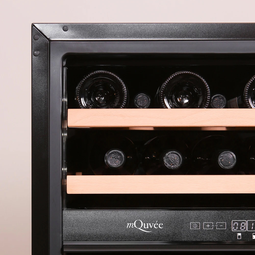 Vinskap mQuvée WineCave 60DD Fullglass