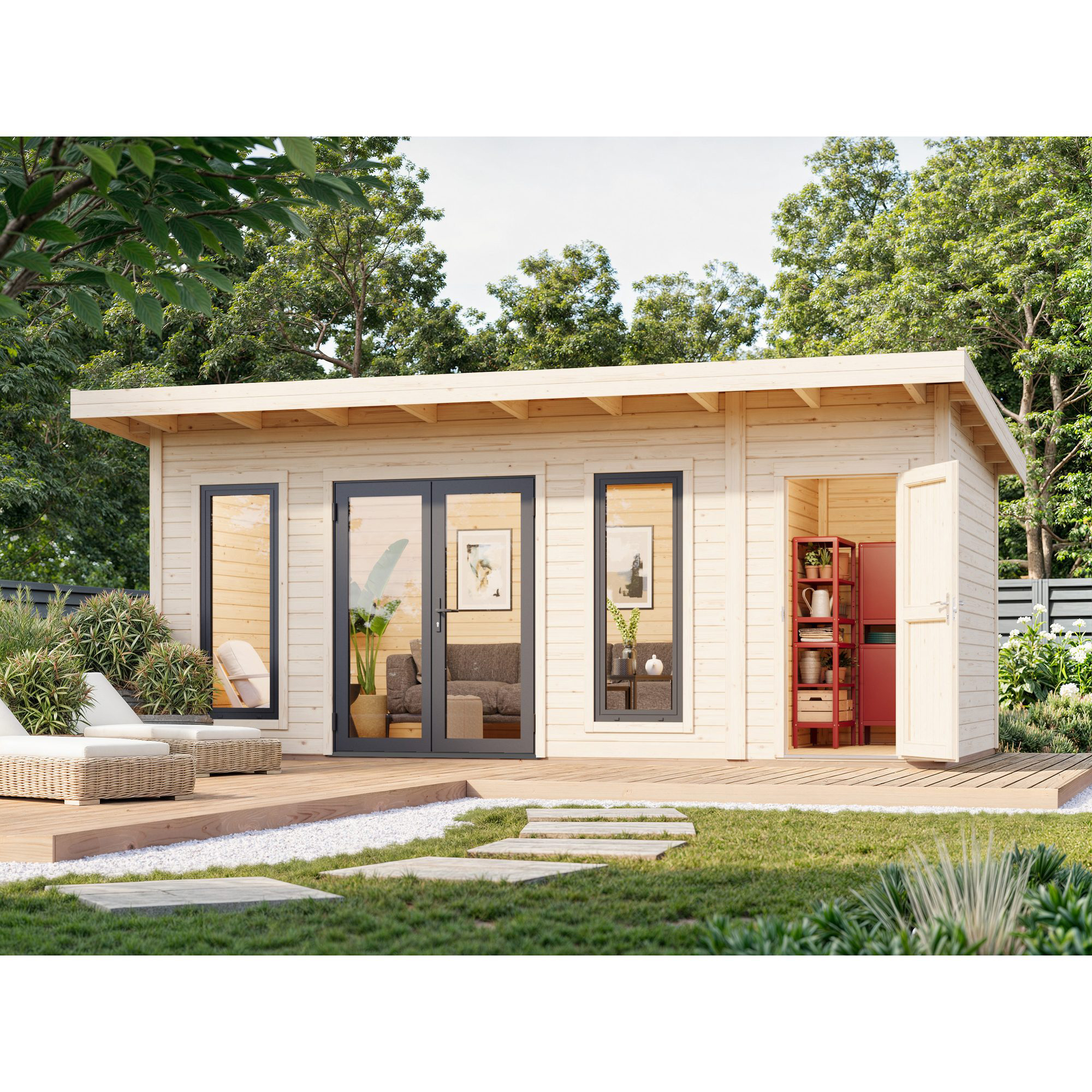 Hagestue Palmako Aurelia 17,6 m² (inv. 16,7 m²)