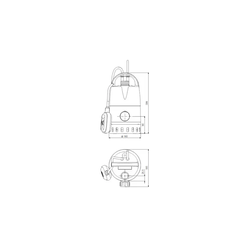 Grunnvannspumpe Grundfos Unilift CC5 - A1