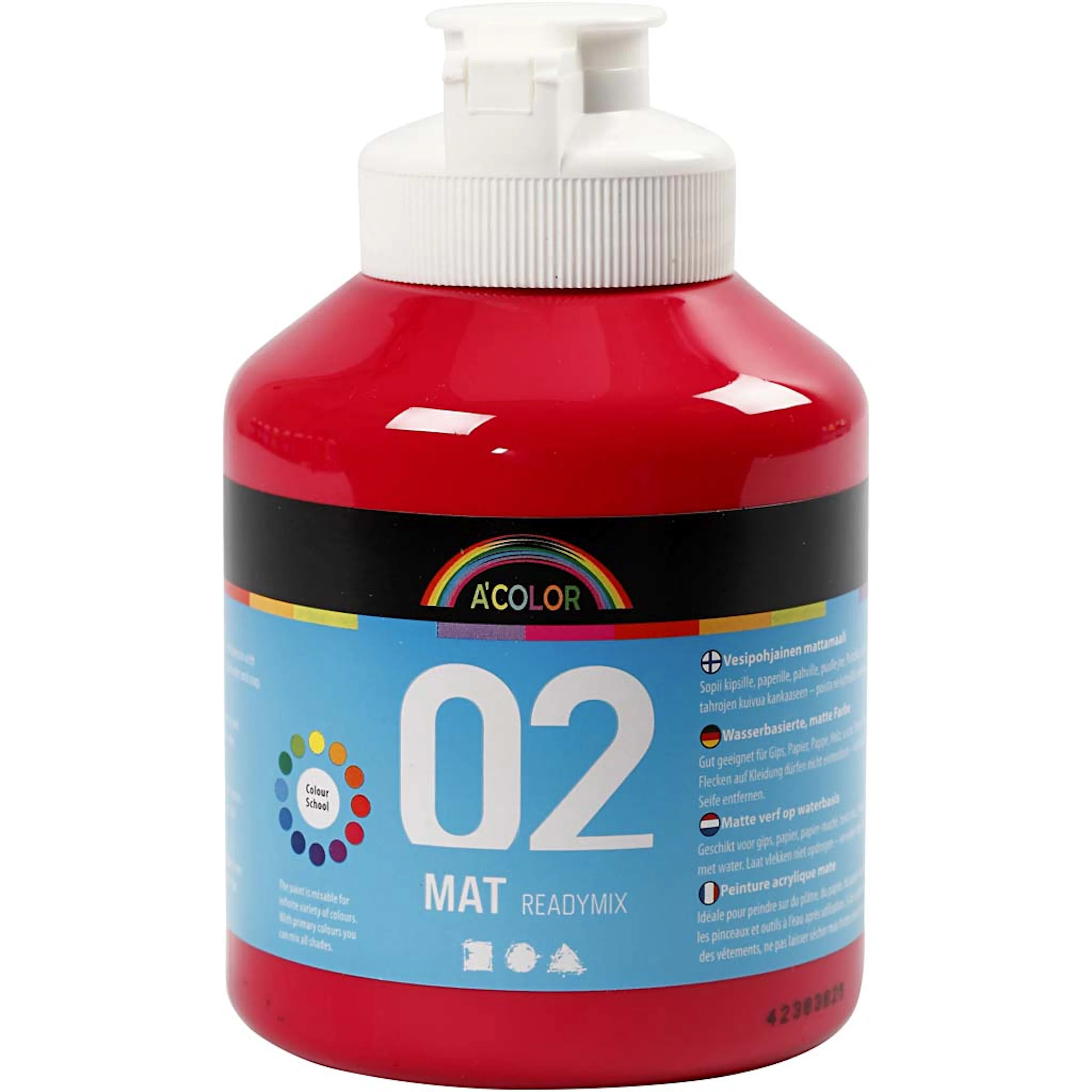 Akrylmaling Creativ Company Readymix A-color Nr 02 Matt 500 ml