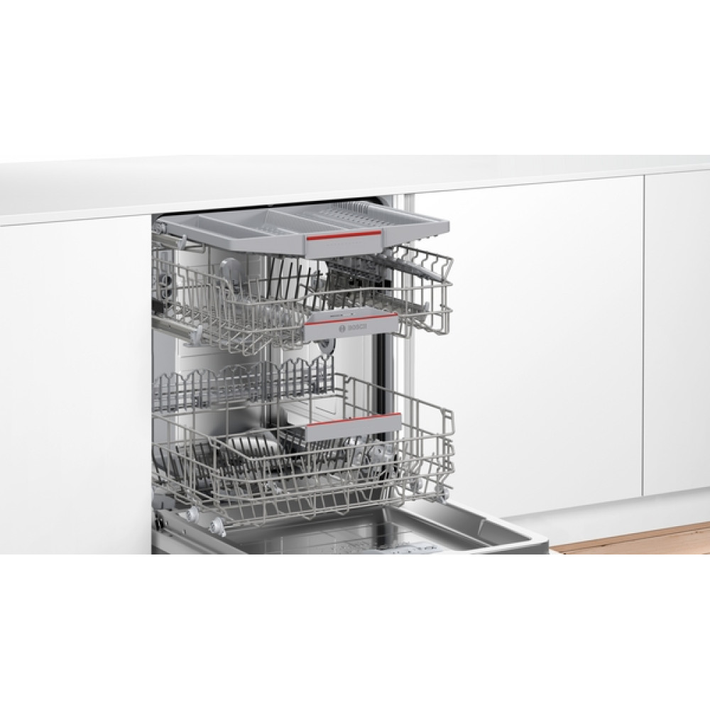 Bosch SMU6ZCS10S Serie 6, diskmaskin, 60 cm, Rostfri Rustfri