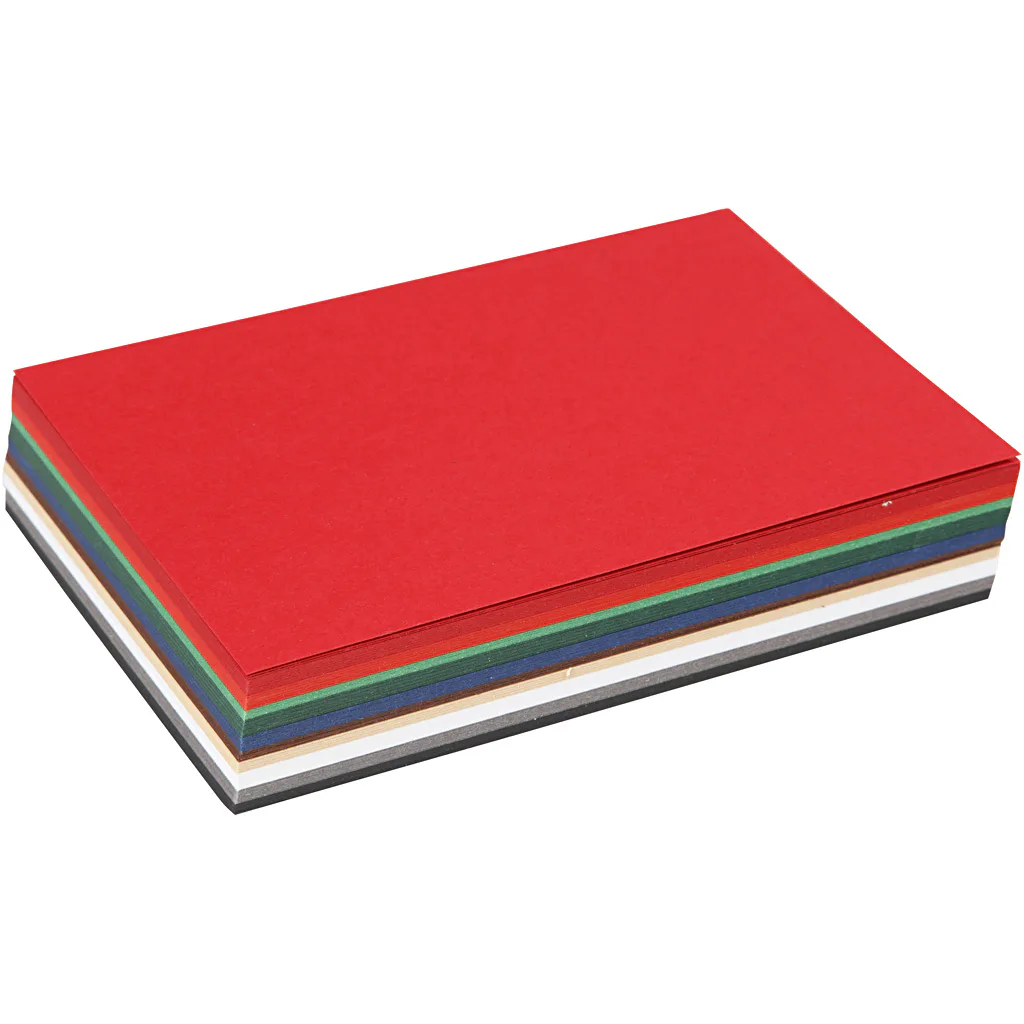 Julekartong Creativ Company Ass Farger A6 105x148 mm 1 Pk