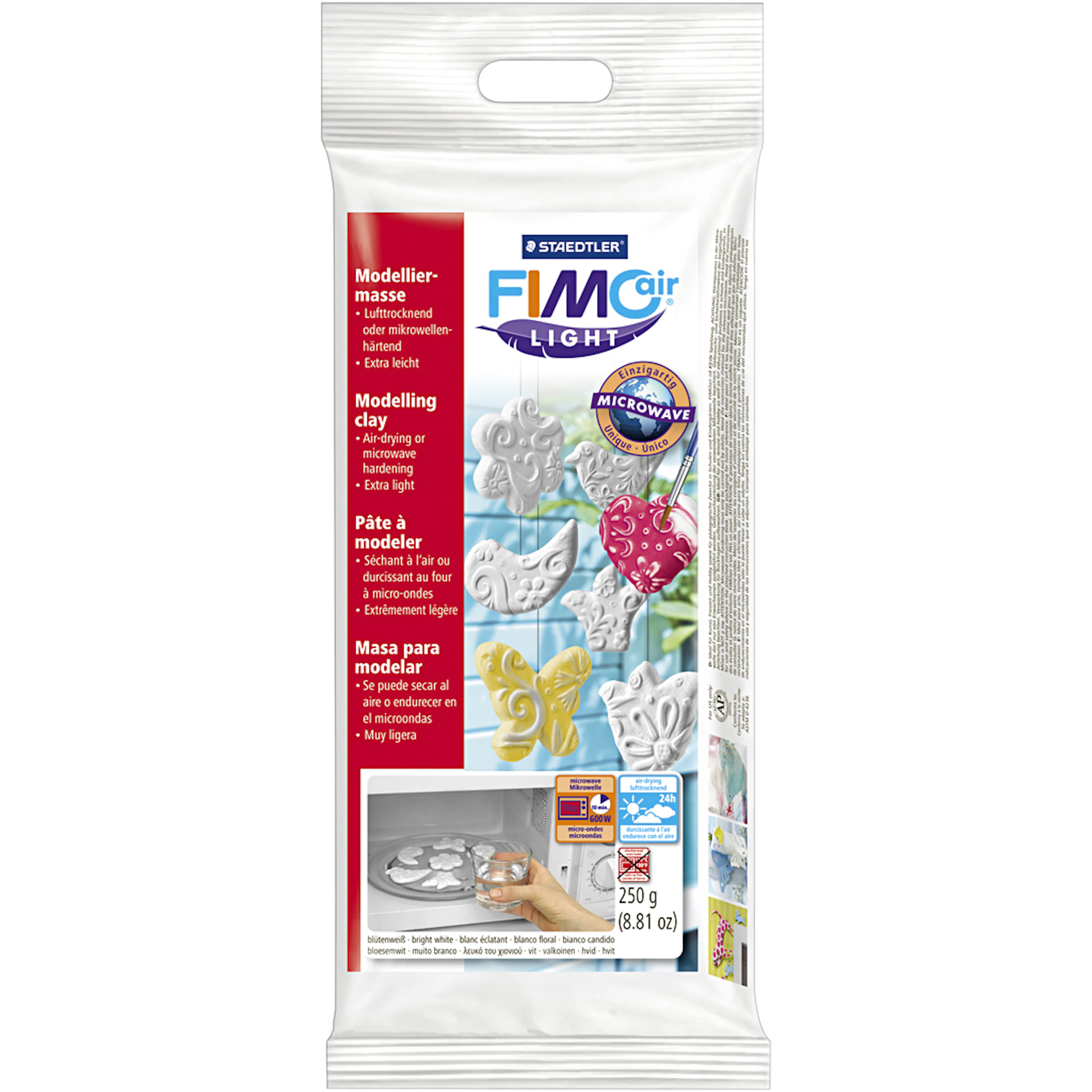 Myk Leire Creativ Company Fimo Air Hvit 250 g/1 Pk