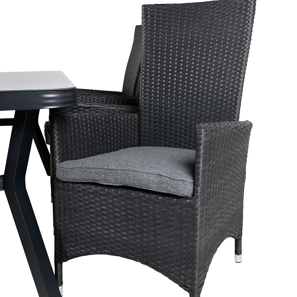 Spisegruppe Venture Home Vyn med 6 Pam Spisestoler
