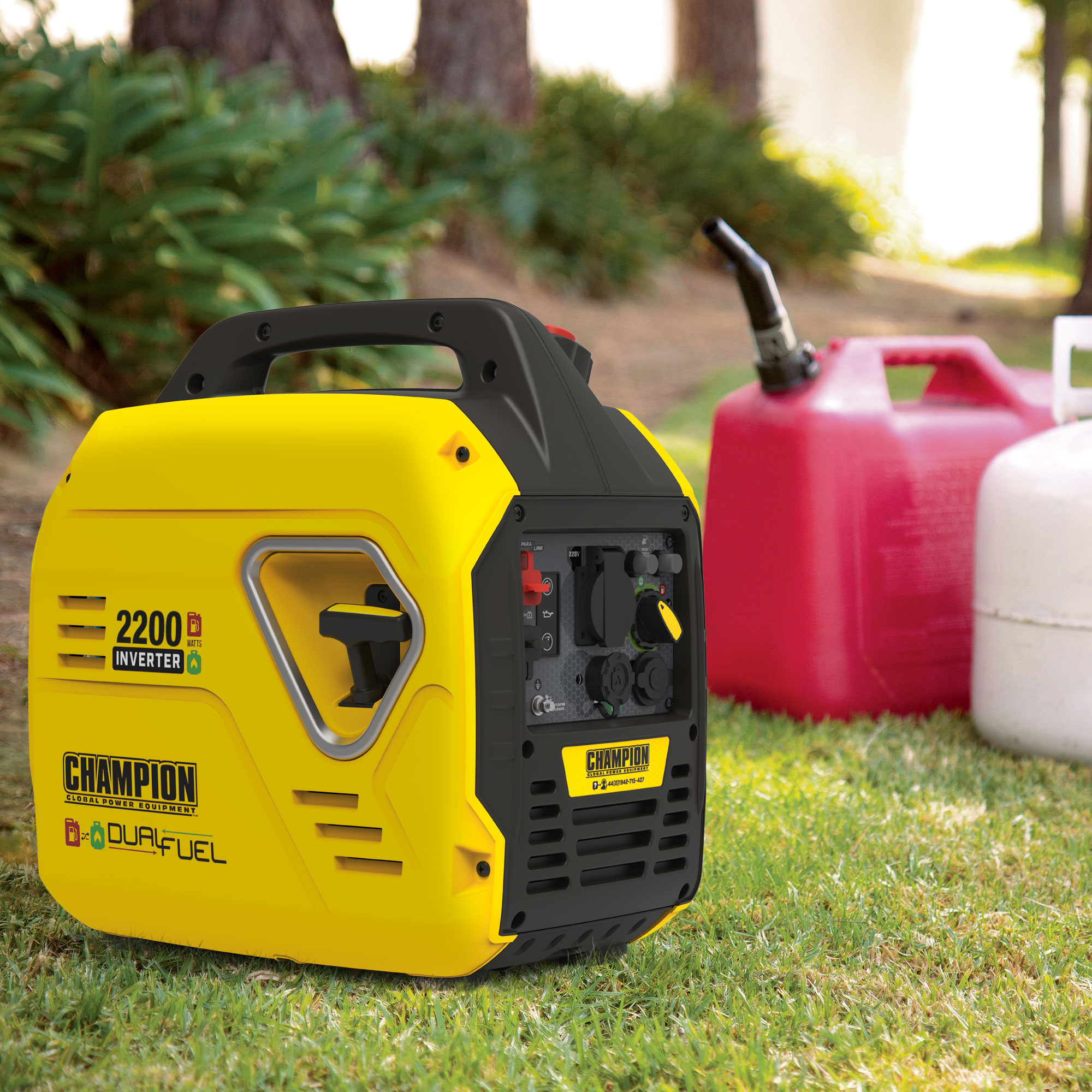 Inverterstrømaggregat Champion Generators Dual-Fuel - Den mektige atomen