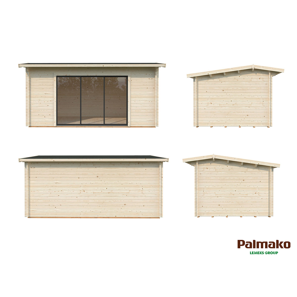 Hagestue Palmako Ines 13,7 m2
