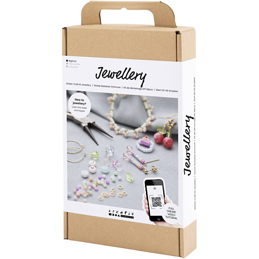 Smykker Creativ Company Start DIY Kit Livlige farger