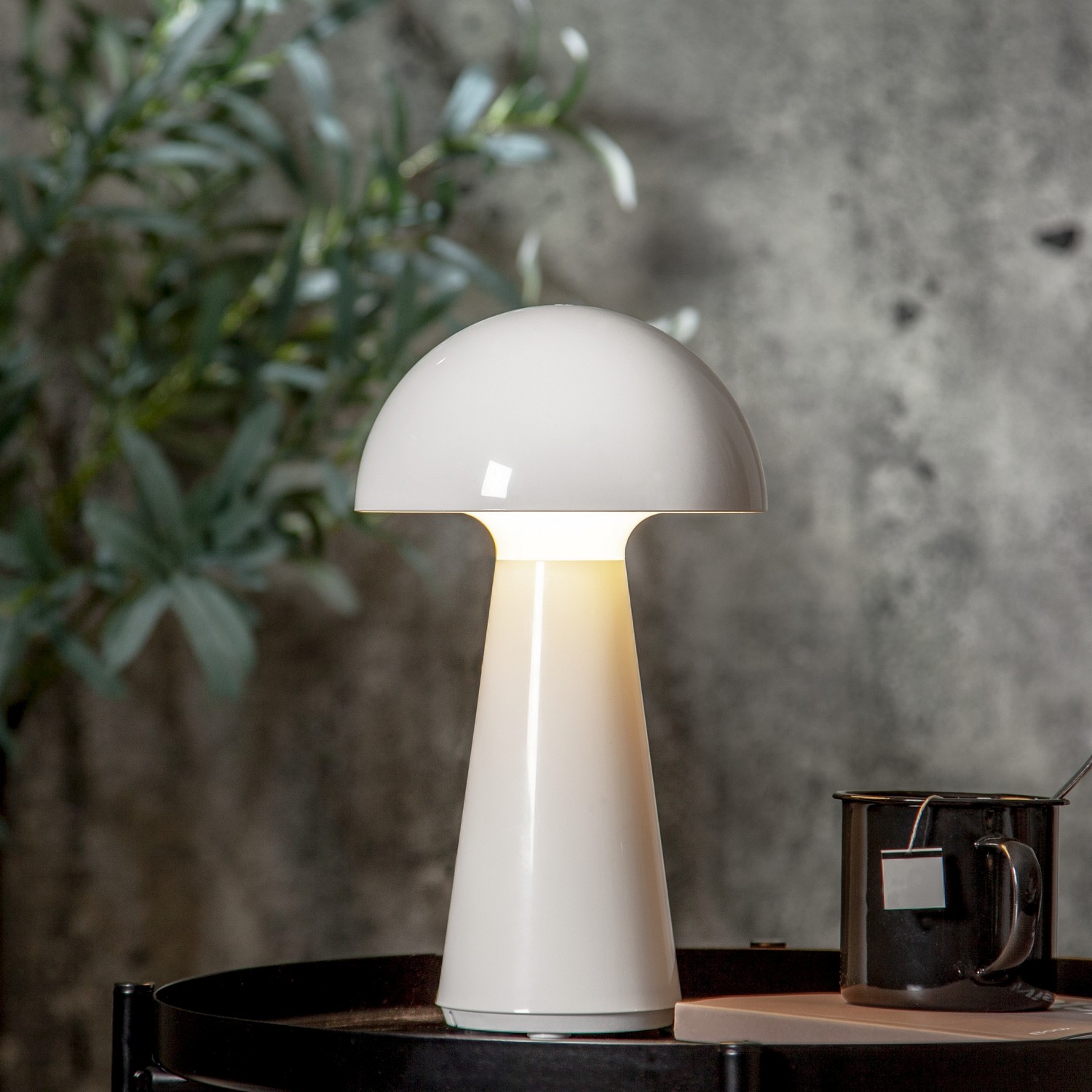 Bordlampe Star Trading Mushroom