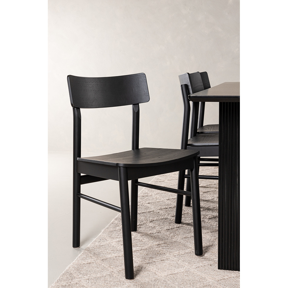 Spisegruppe Venture Home Vail med 6 Montros Stoler