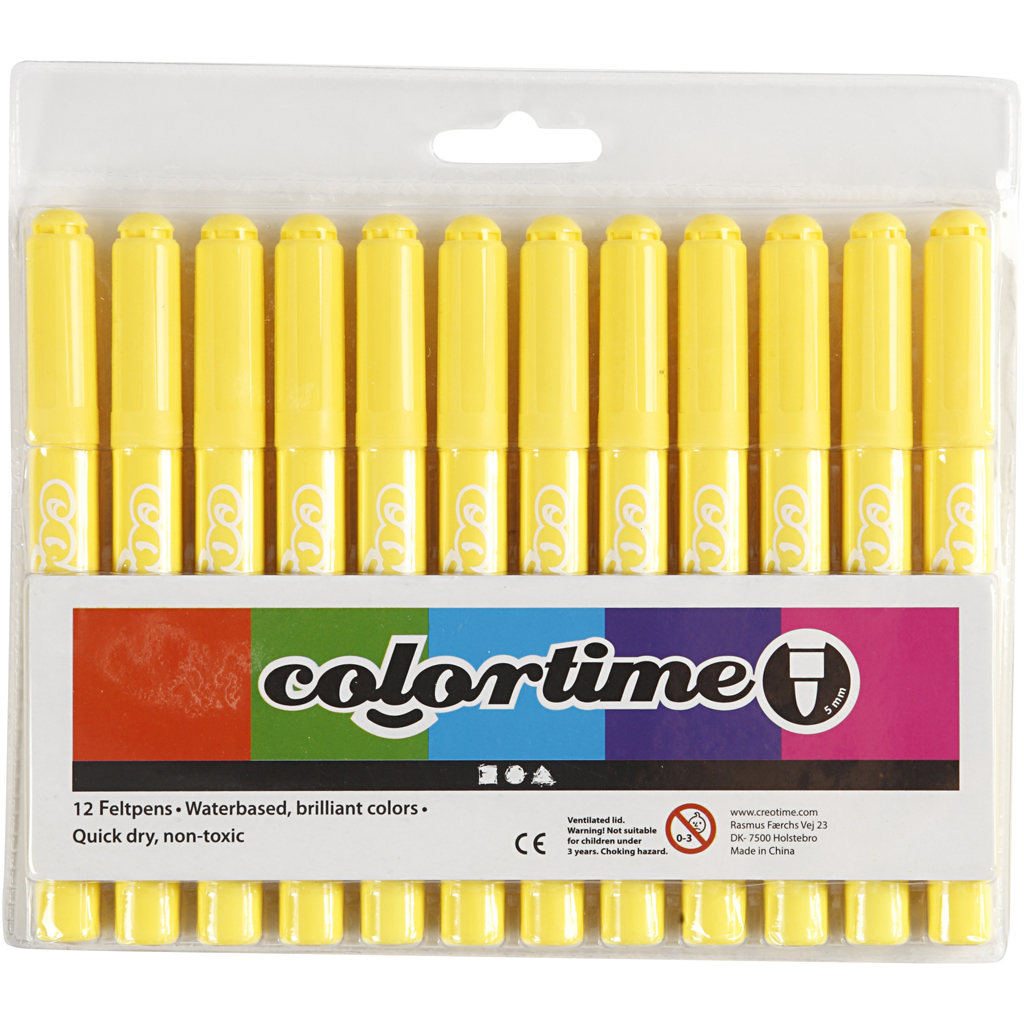 Tusjpenner Creativ Company Colortime Strek 5 mm 1 Pk