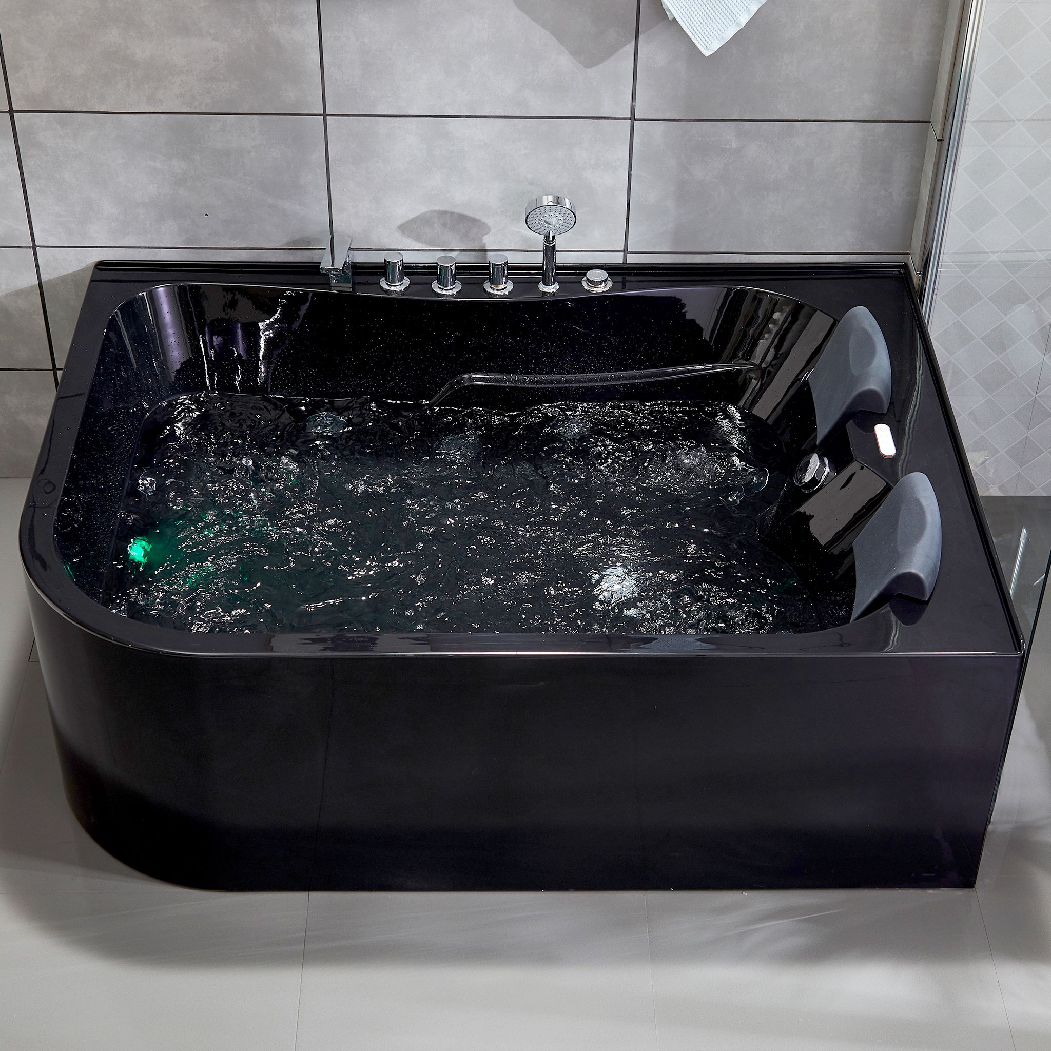 Boblebadekar Lyfco med med Varmeapparat og Lysterapi BK-008