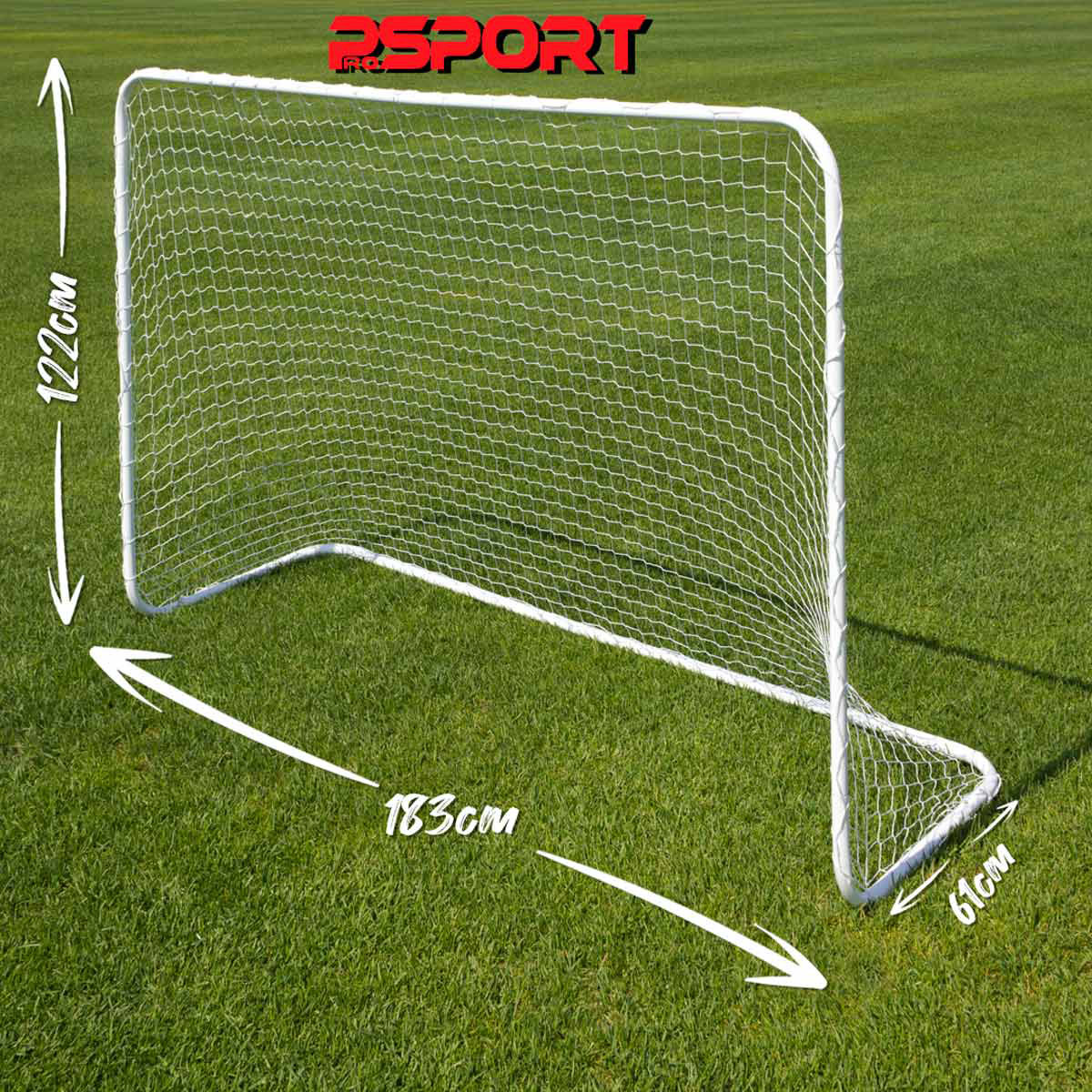 Fotballmål Prosport Basic 2-pk 183 x 122 cm