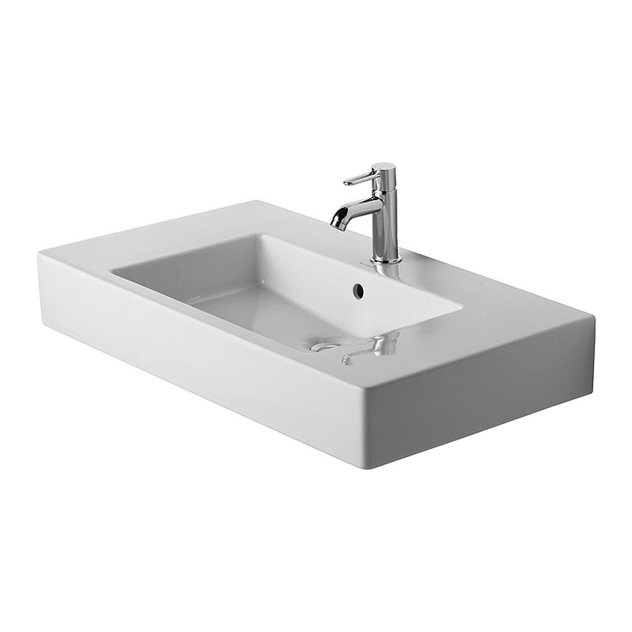 Tv&auml;ttst&auml;ll Duravit Vero 0329
