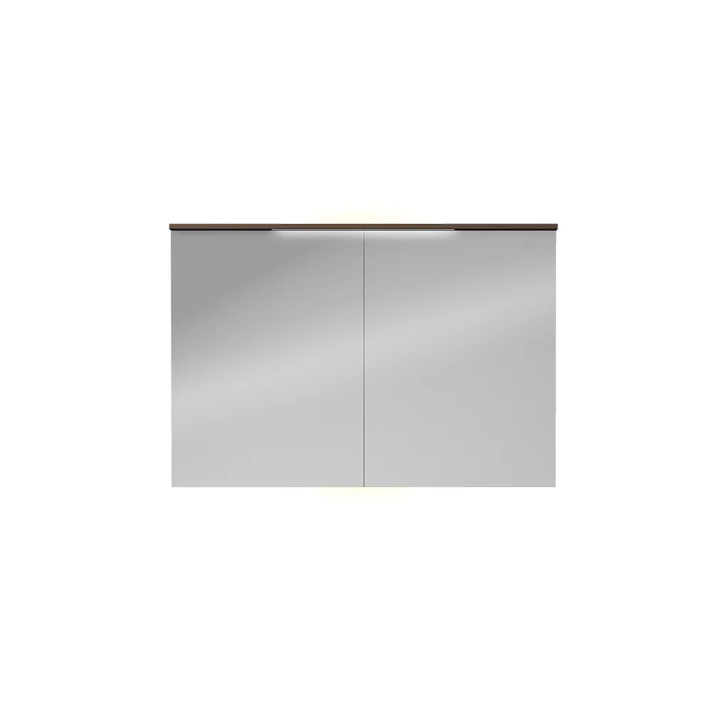 Speilskap FOSSBAD B120 D12 med Lystopp 60 + 60