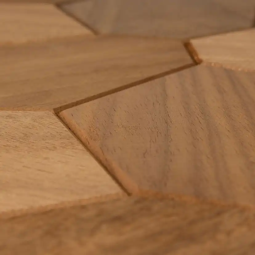 Veggpanel Emotionwood Hexagon