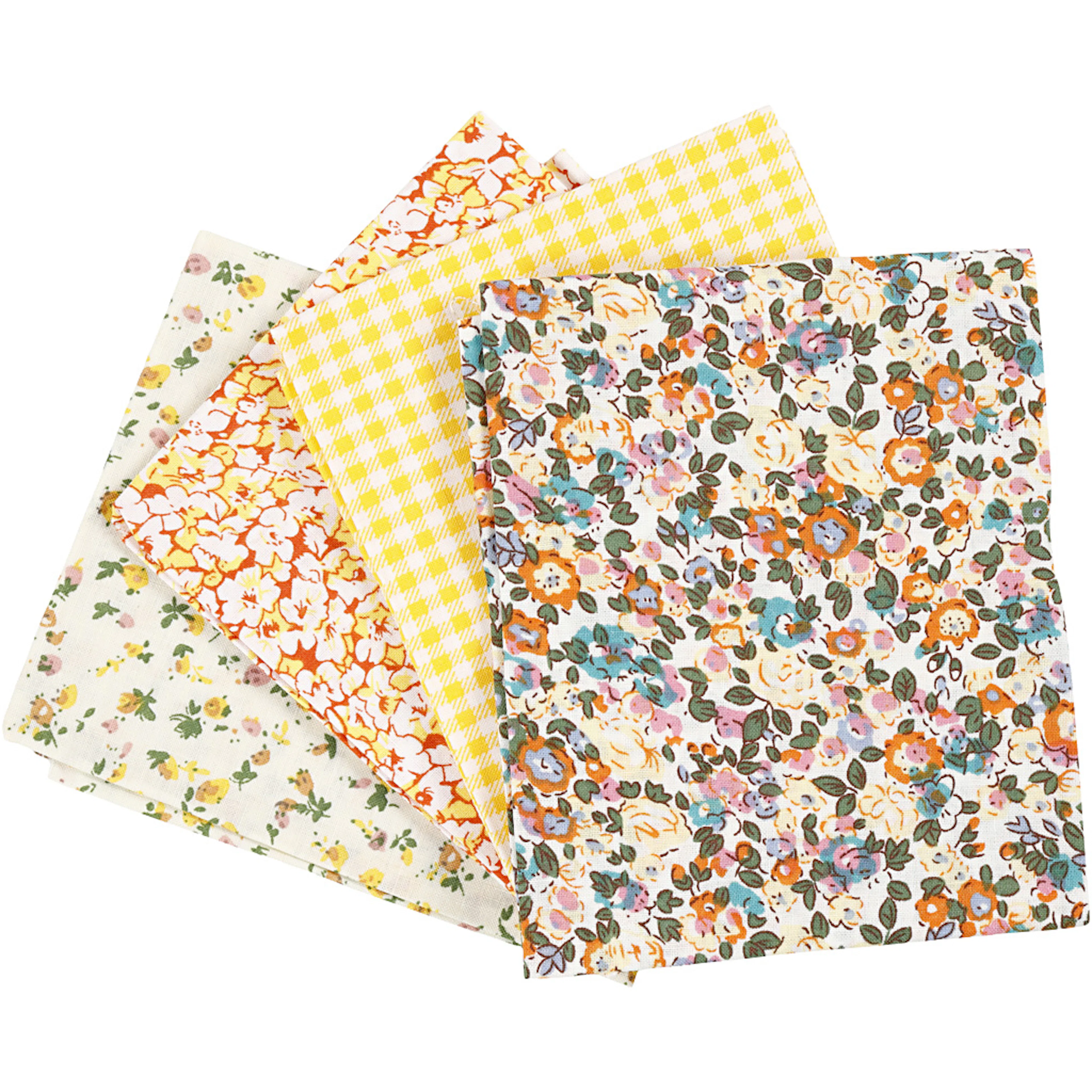 Patchworkstoff Creativ Company Str 45x55 cm 100 g 4 Stk/1 Pk