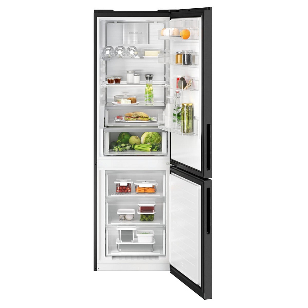Frittstående Kjøl & Frys AEG ORC8M321CL Sort med TwinTech No Frost