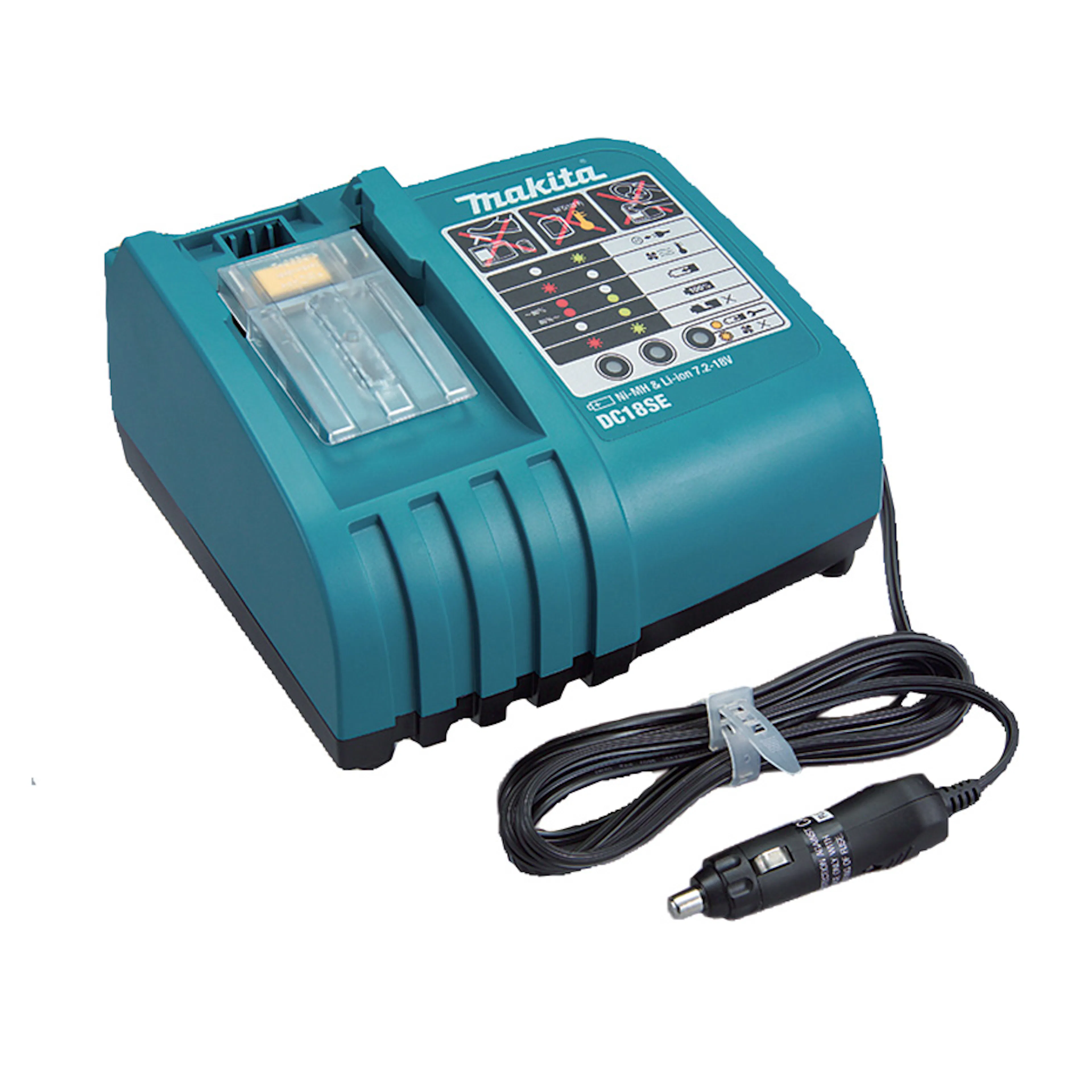 Batterilader Makita DC18SE 7,2-18V