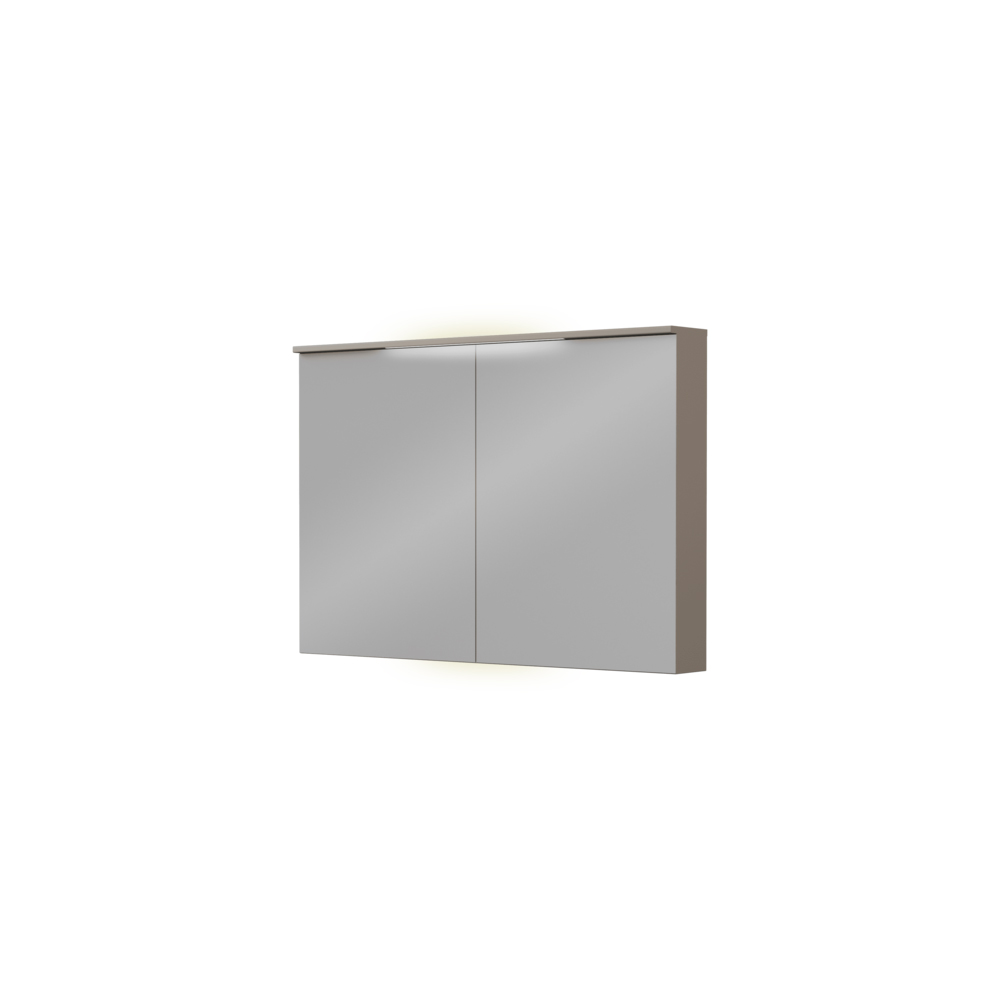Speilskap FOSSBAD B120 D12 med Lystopp 60 + 60