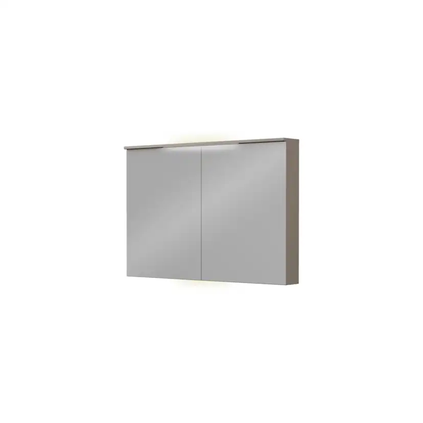 Speilskap FOSSBAD B120 D12 med Lystopp 60 + 60