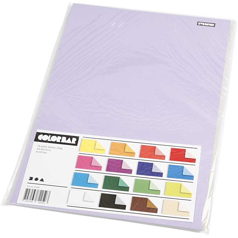 Rivekartong Creativ Company Colorbar Ass Farger A4 210x297 mm 1 Pk