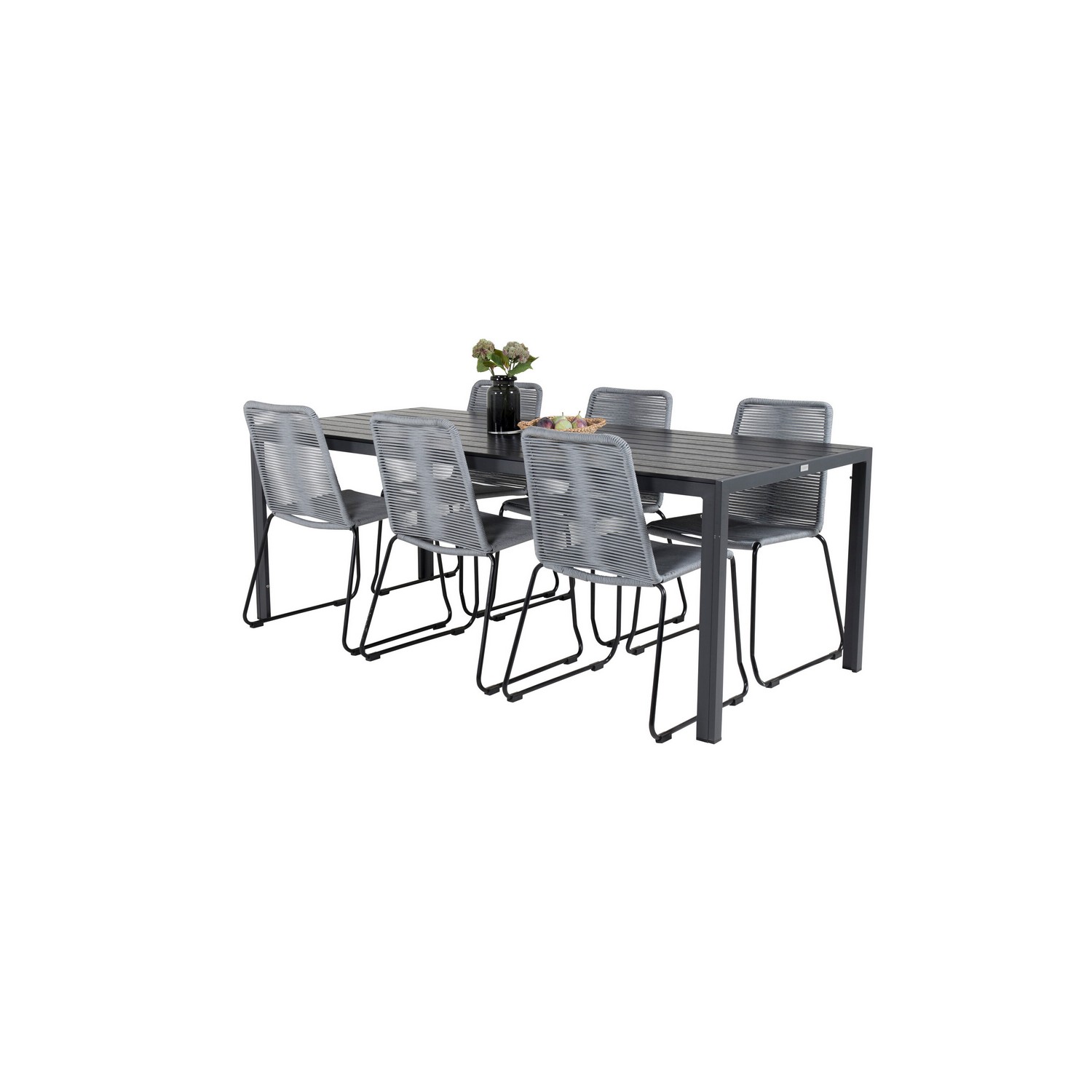 Spisegruppe Venture Home Break med 6 Lindos Stoler