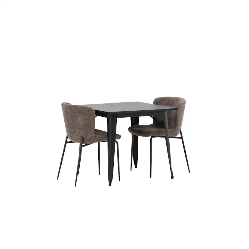 Spisegruppe Venture Home Tempe med 2 Modesto Stoler