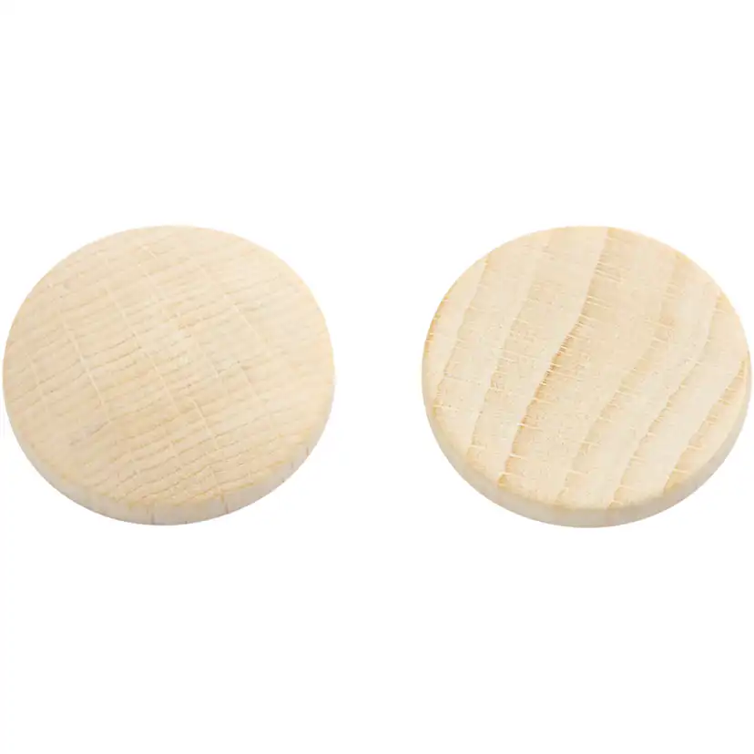 Treknapper Creativ Company Dia 25 mm Tykkelse 5 mm 15 Stk/1 Pk