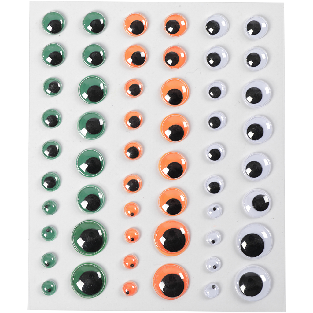 Rulleøyne Creativ Company Selvklebende