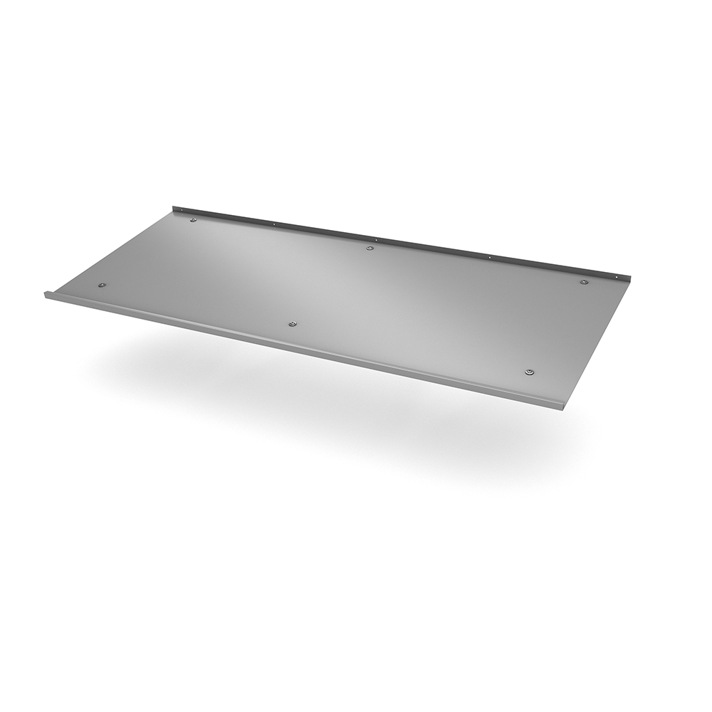 Console Bold Silver Small - Aluminium Silver Bold Sølv Small, Sølv Aluminium, BxH: 2000x250 mm D: 800 mm
