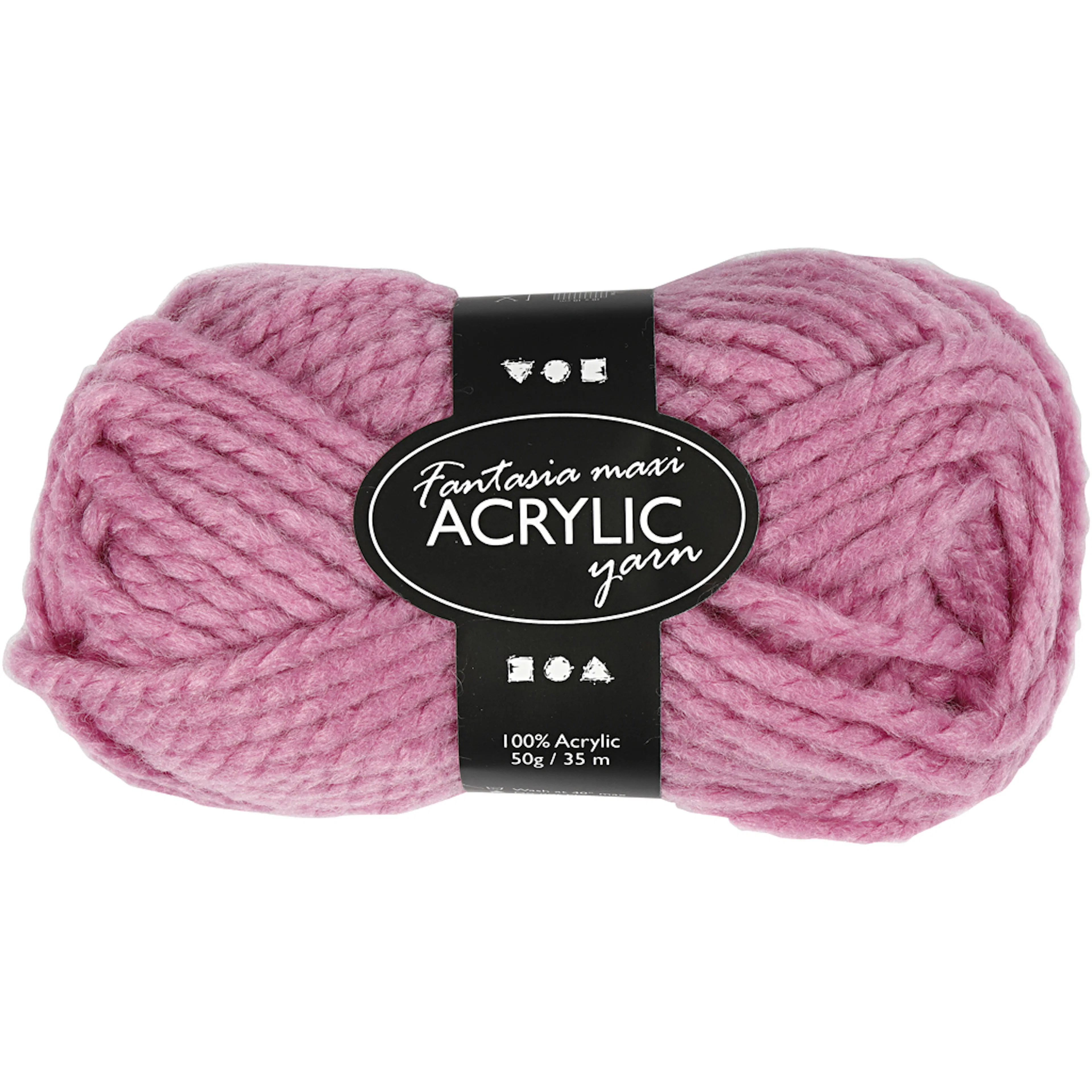 Akrylgarn Creativ Company Fantasia 35 m Stl Maxi 50 g/1 nst