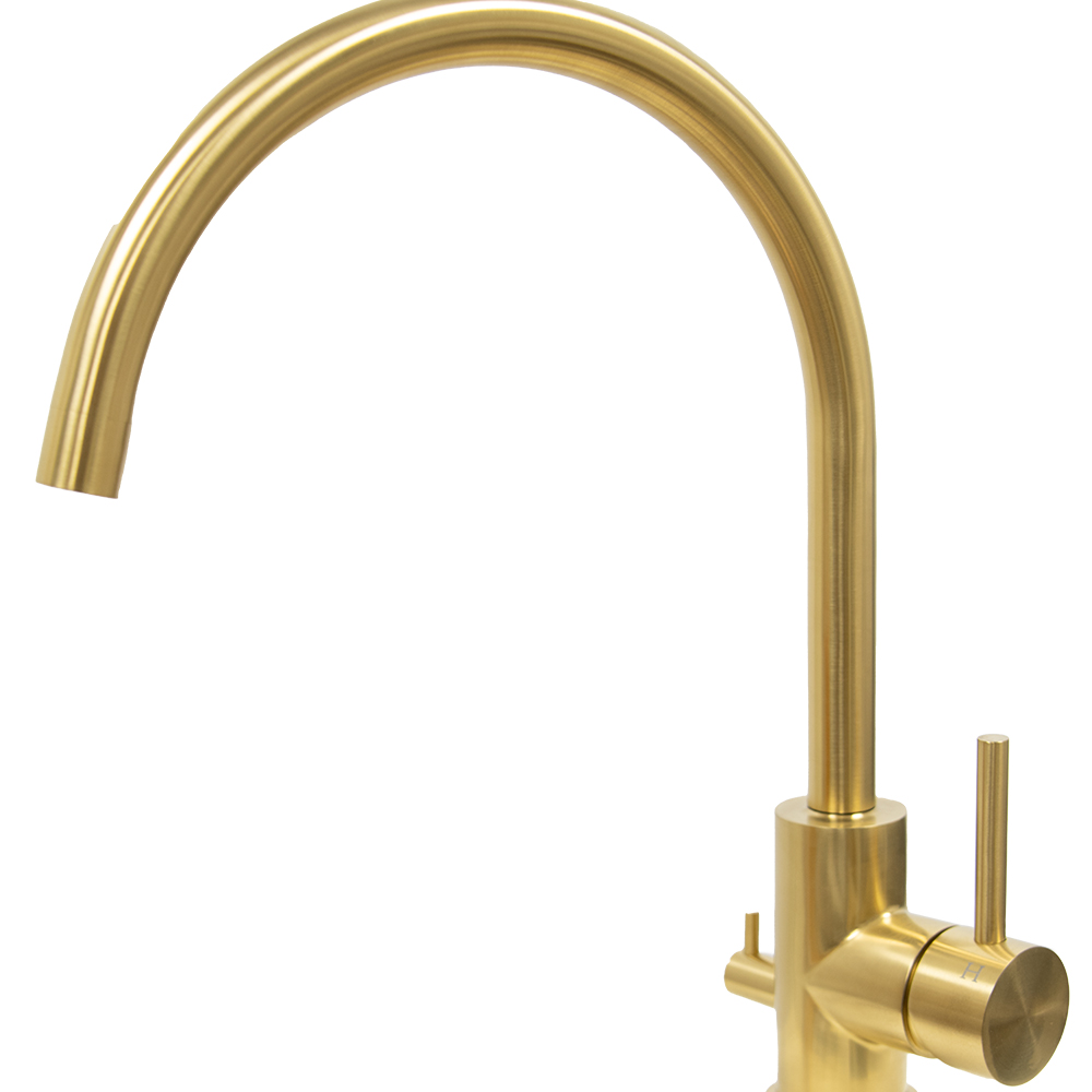 Köksblandare Strand Stainless Solid SO-1107E | badrum - blandare - koksblandare | KakelKungen