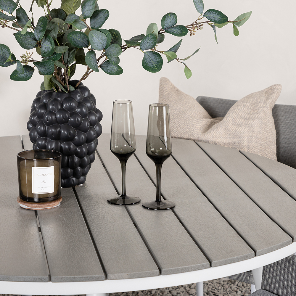 Spisegruppe Venture Home Break Ø120 cm med 4 Spoga Stoler