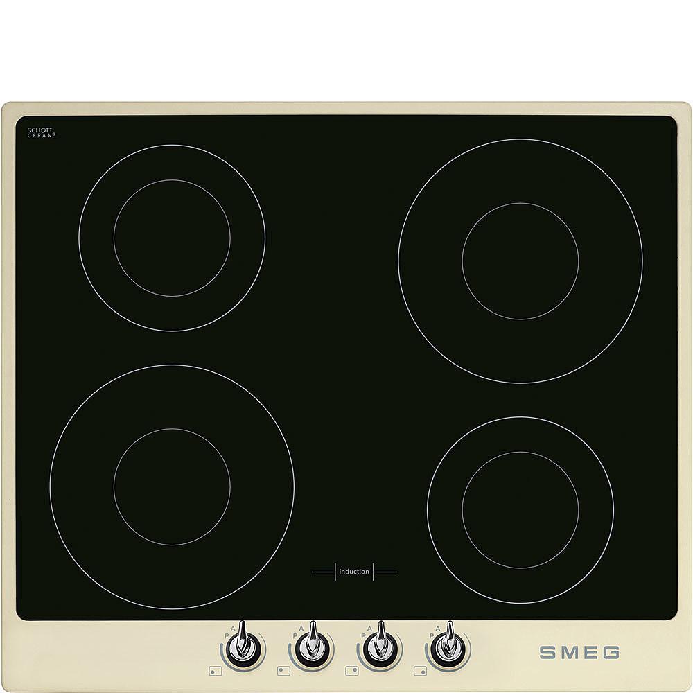 Smeg Induktionshäll Victoria SI964PM Creme