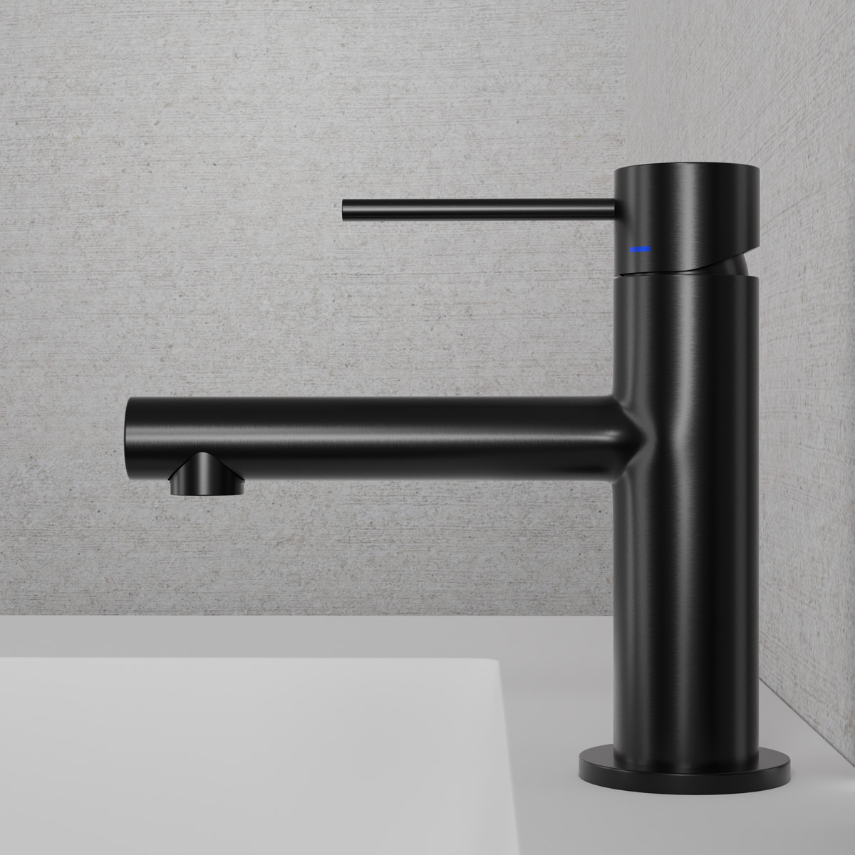 Tv&auml;ttst&auml;llsblandare Scandtap Steel Vertex