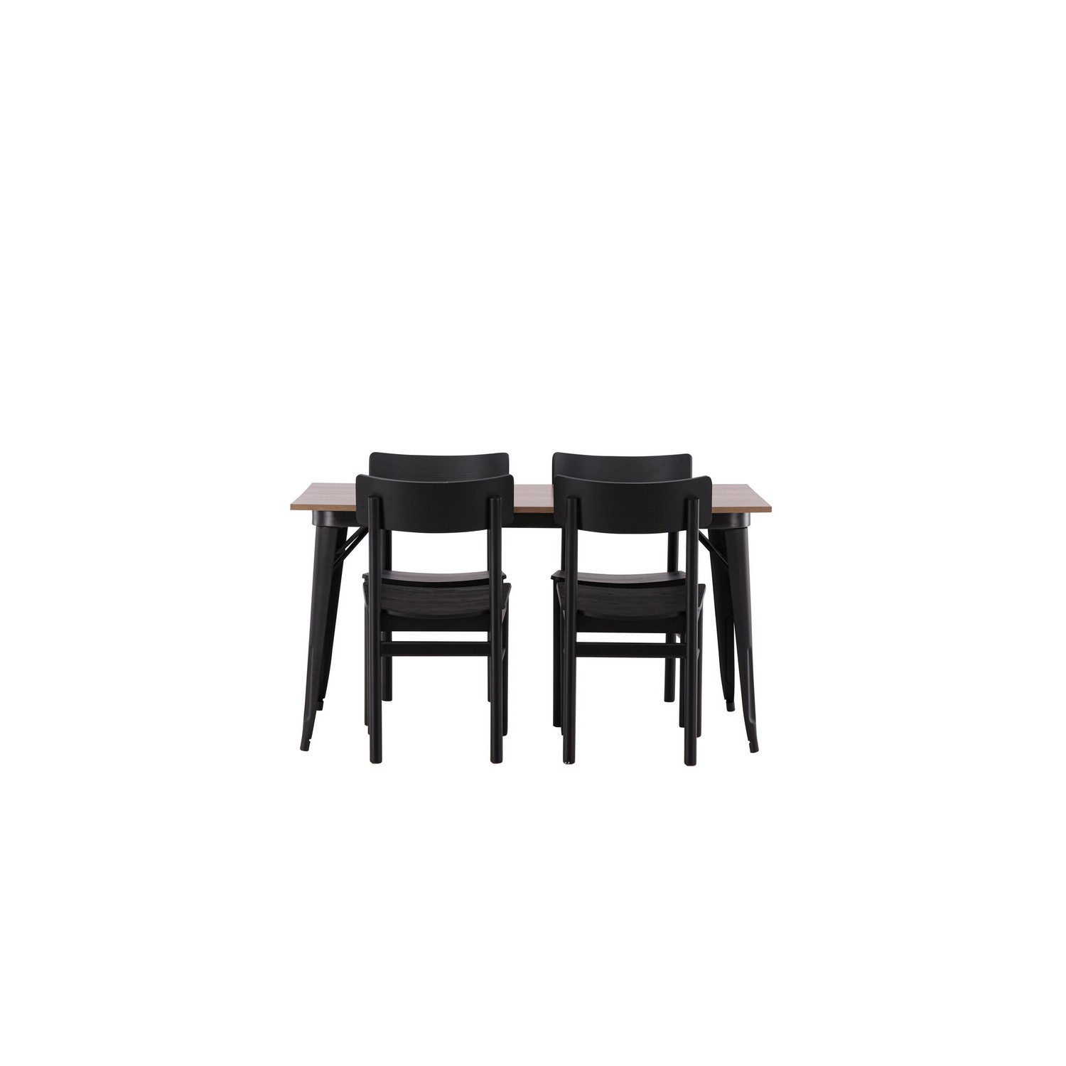 Spisegruppe Venture Home Tempe med 4 Montros Stoler