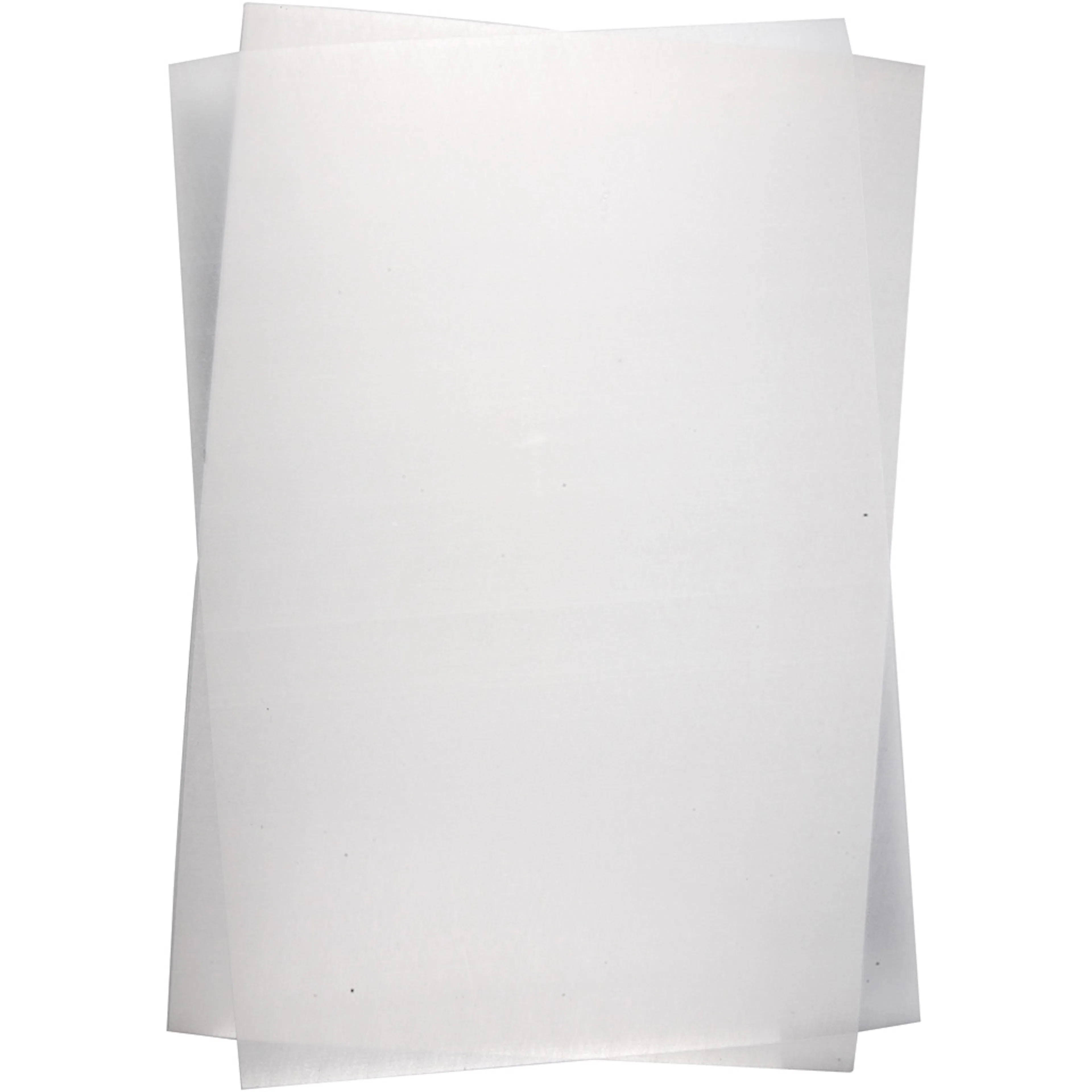 Krympeplast Creativ Company 20x30 cm Matt hvit 10 ark/1 Pk