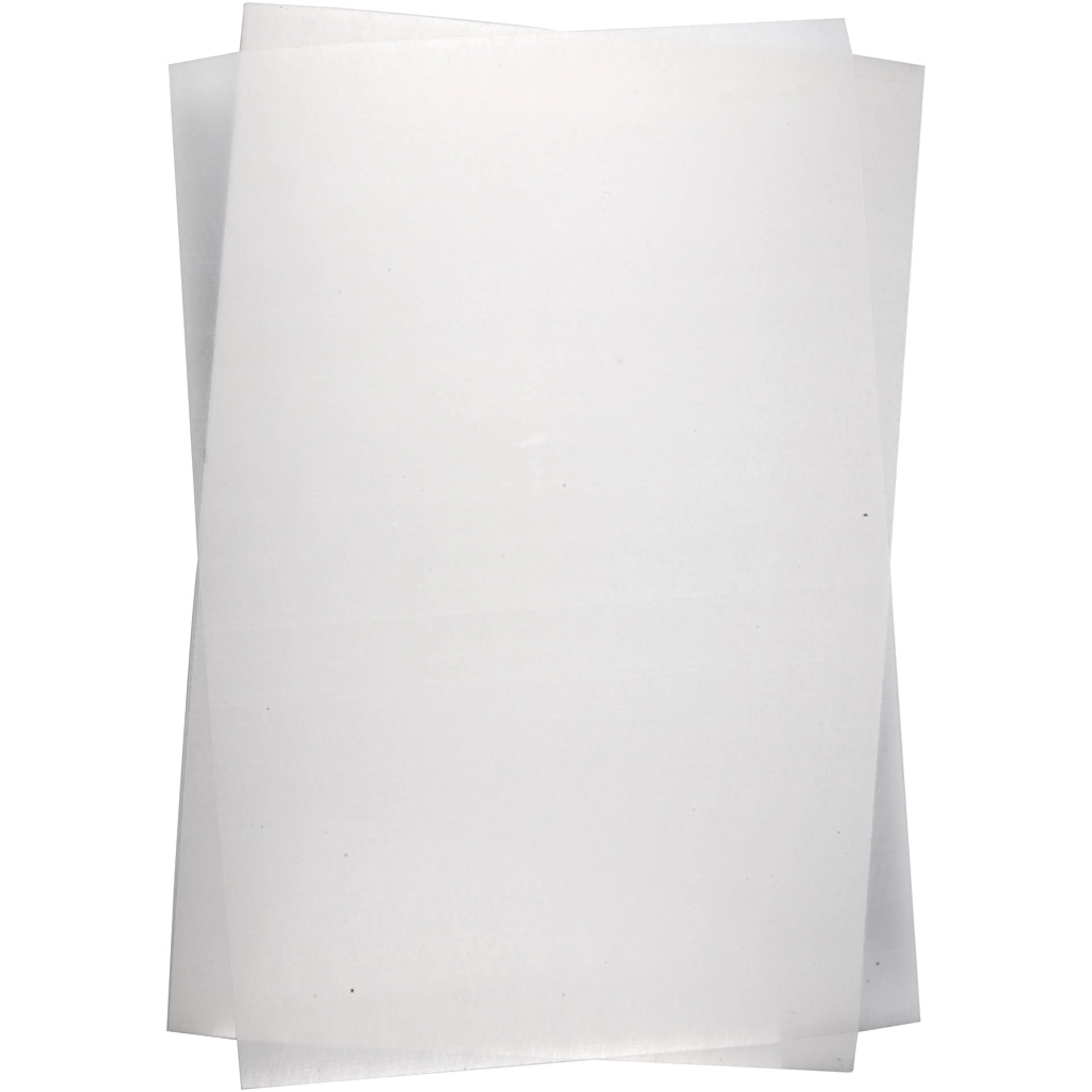 Krympeplast Creativ Company 20x30 cm Matt hvit 10 ark/1 Pk