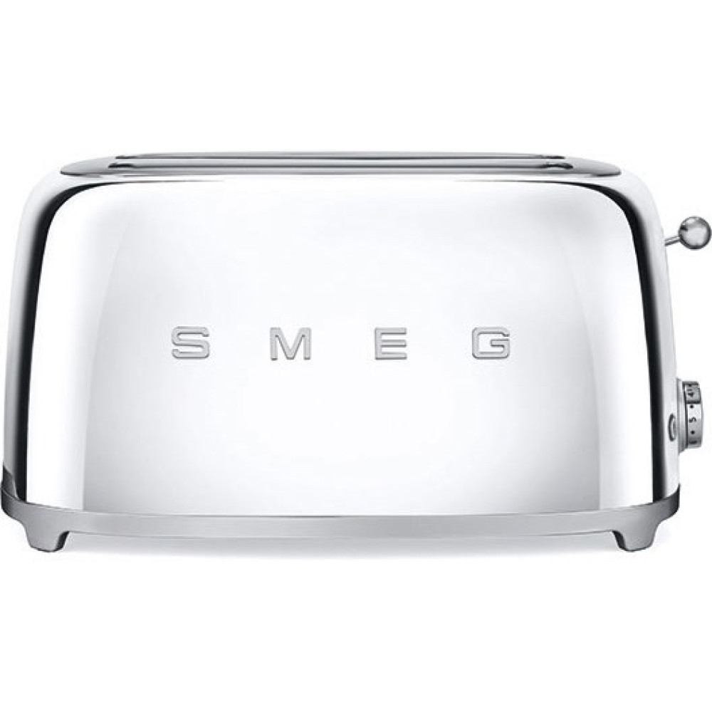 Brødrister Smeg TSF02SSEU Krom Retro med Ekstra Brede Spor